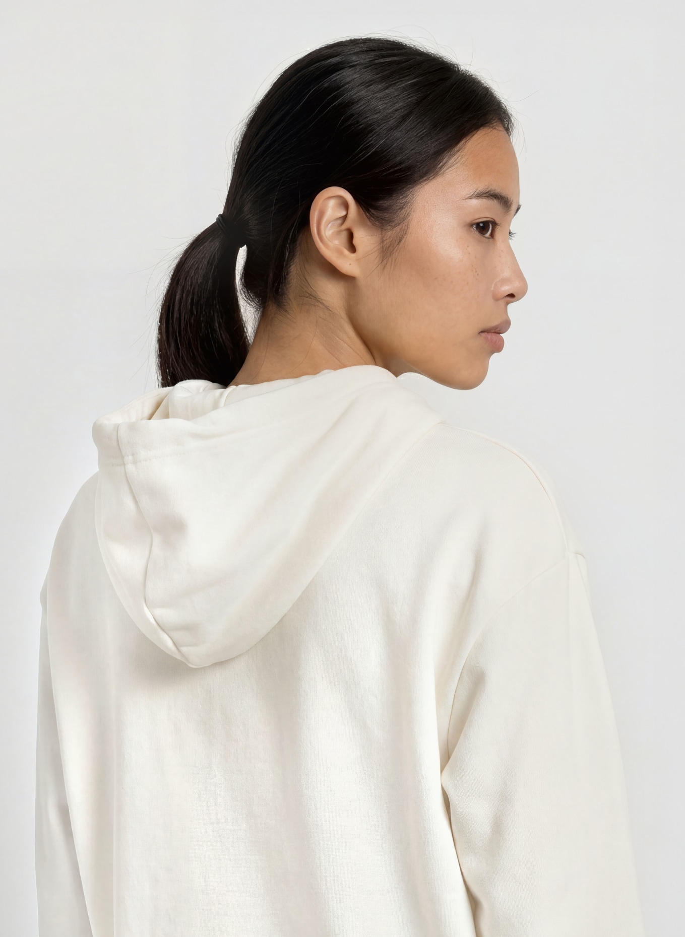 LACOSTE Hoodie: WIT
