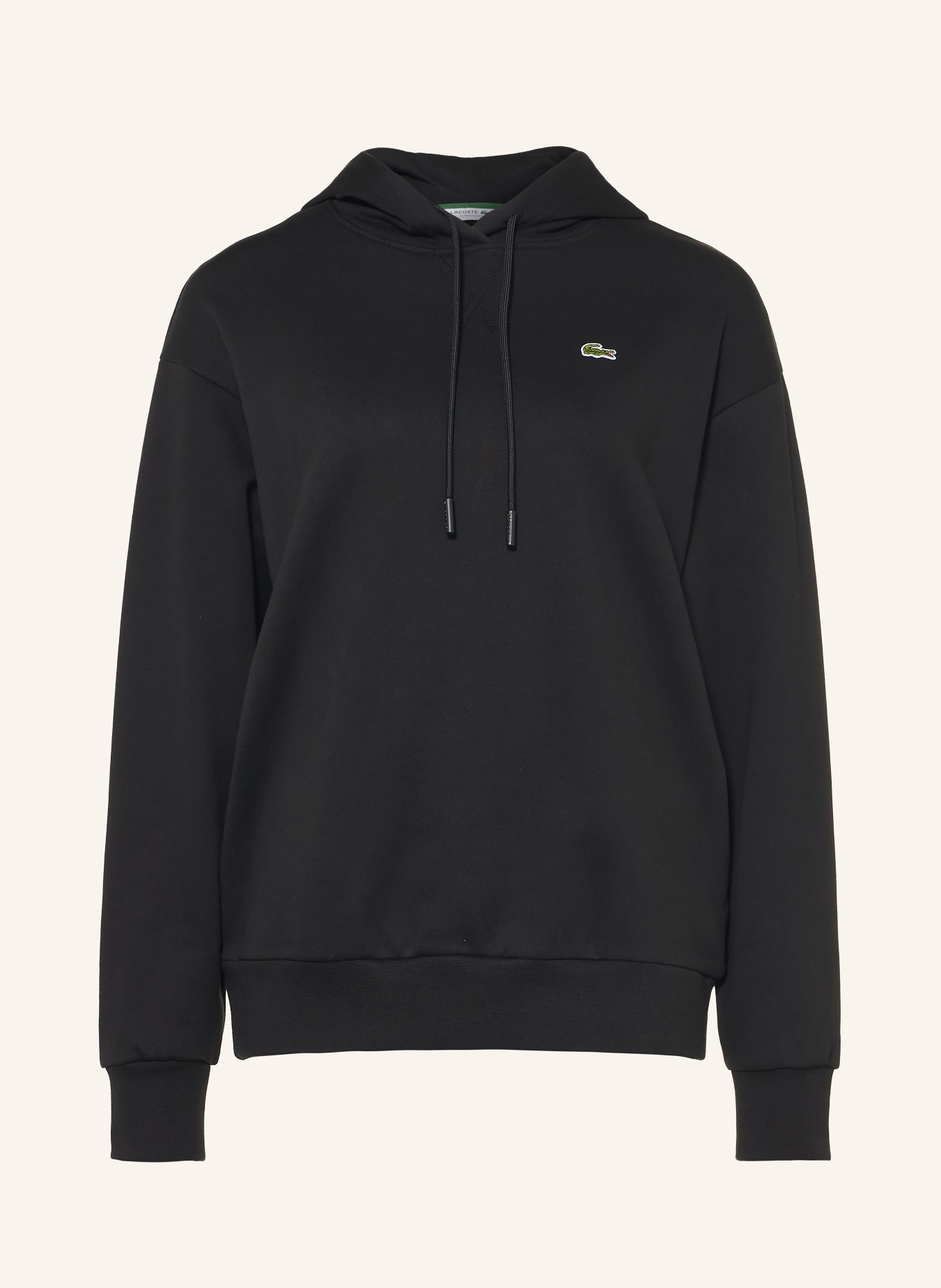 LACOSTE Hoodie: ZWART