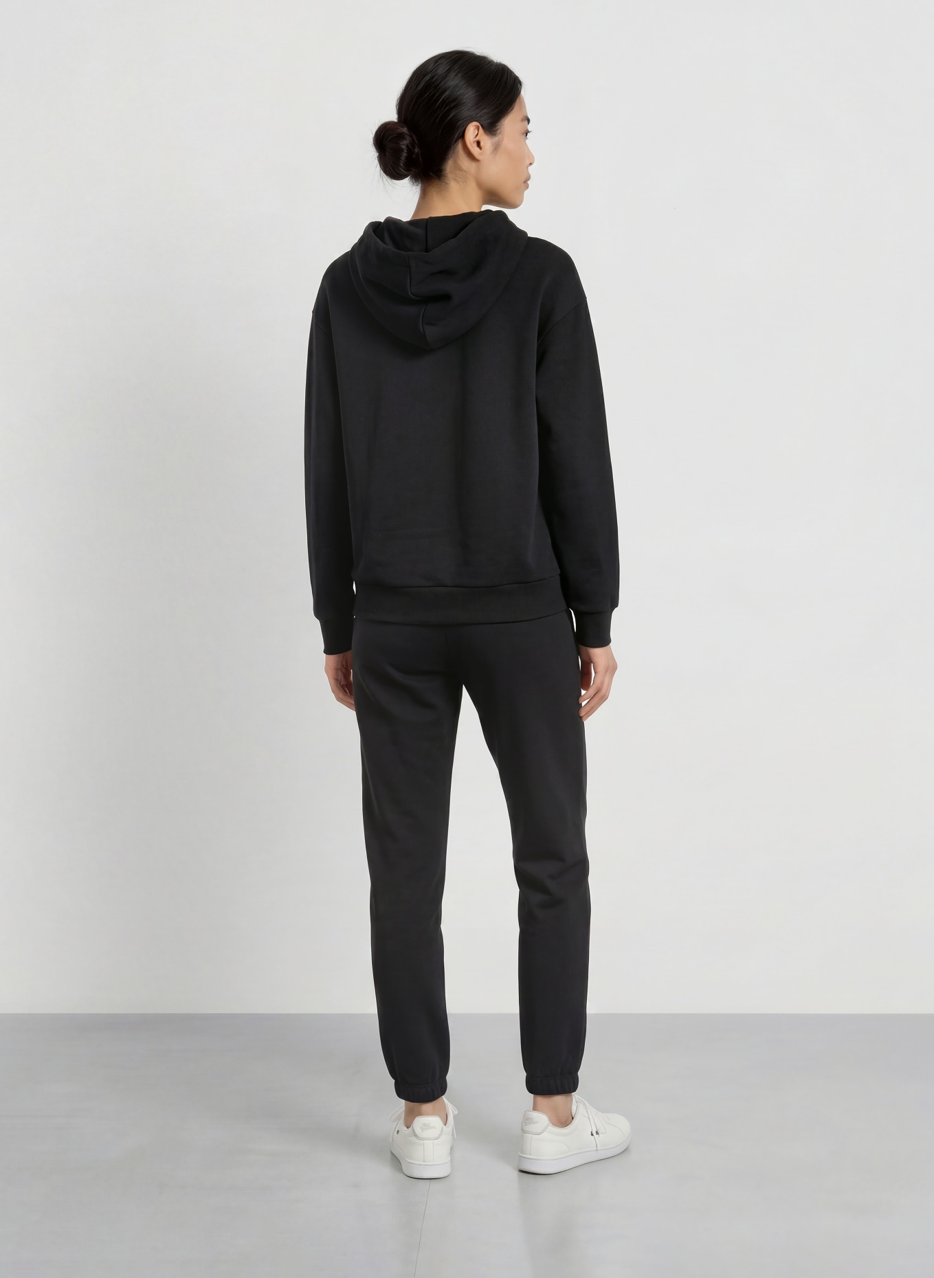 LACOSTE Hoodie: ZWART