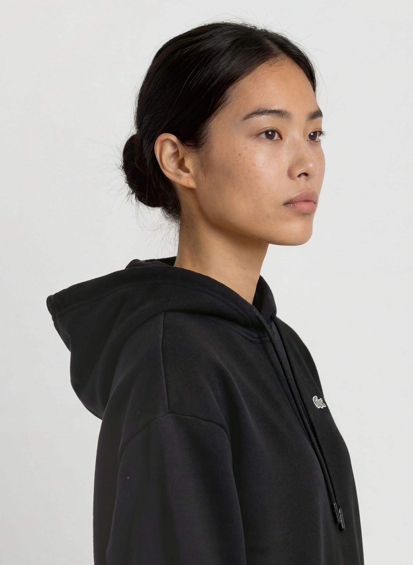 LACOSTE Hoodie: ZWART