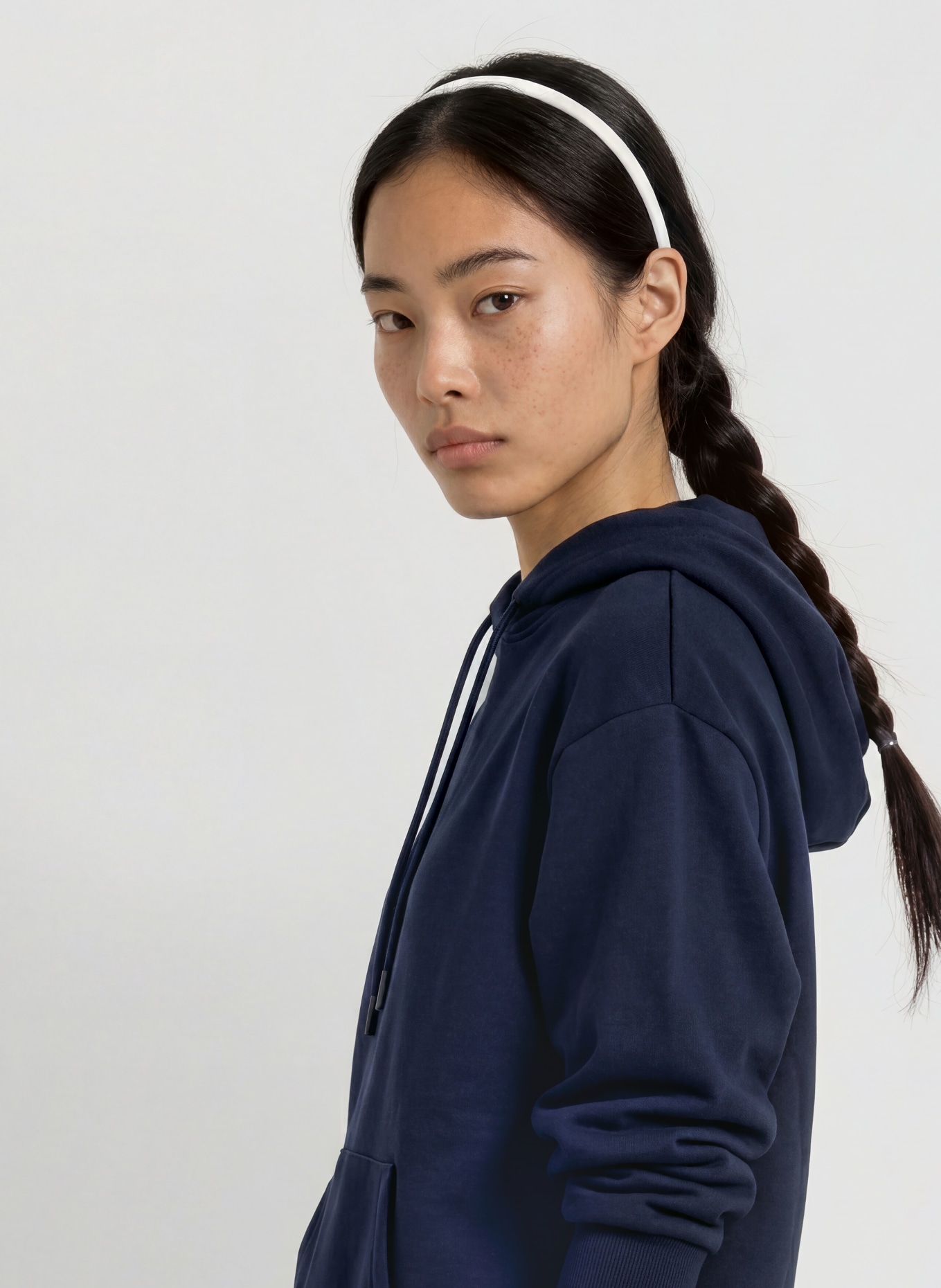 LACOSTE Hoodie: DONKERBLAUW