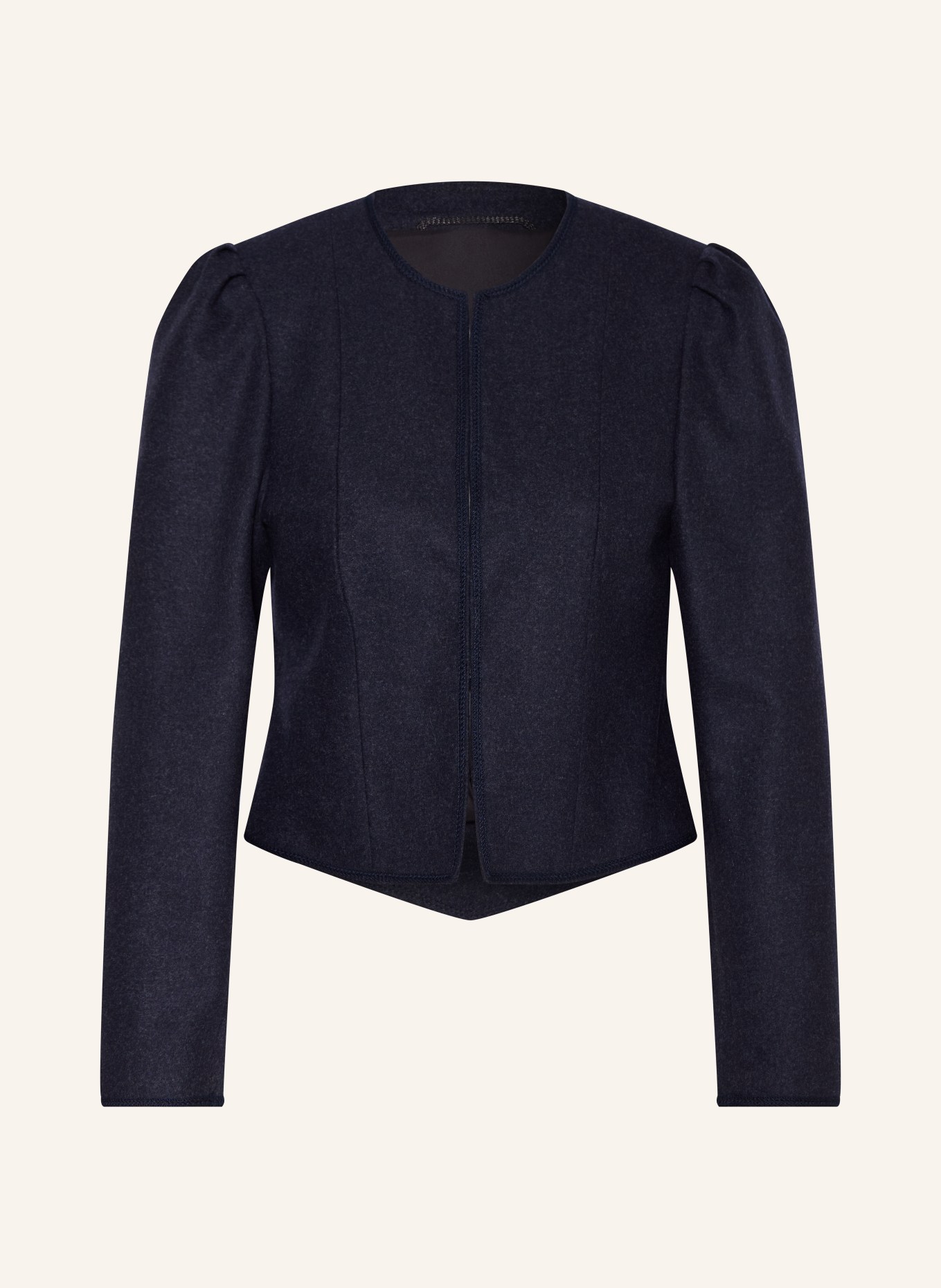 Johann & Johanna Veste Janker: BLEU FONCÉ