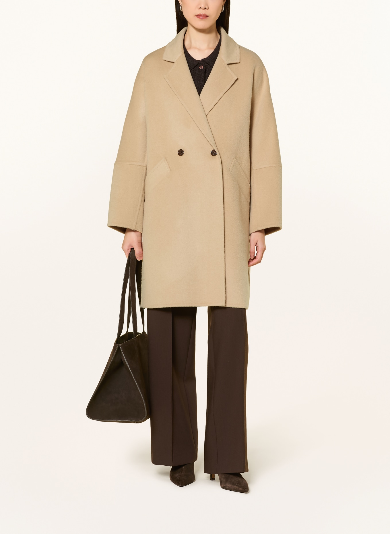 JOOP! Mantel CORINA: BEIGE