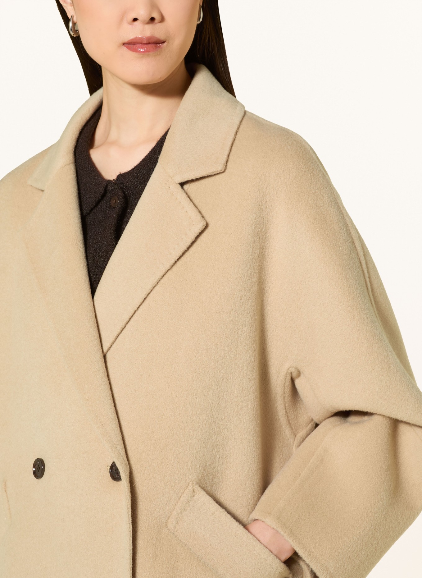 JOOP! Mantel CORINA: BEIGE