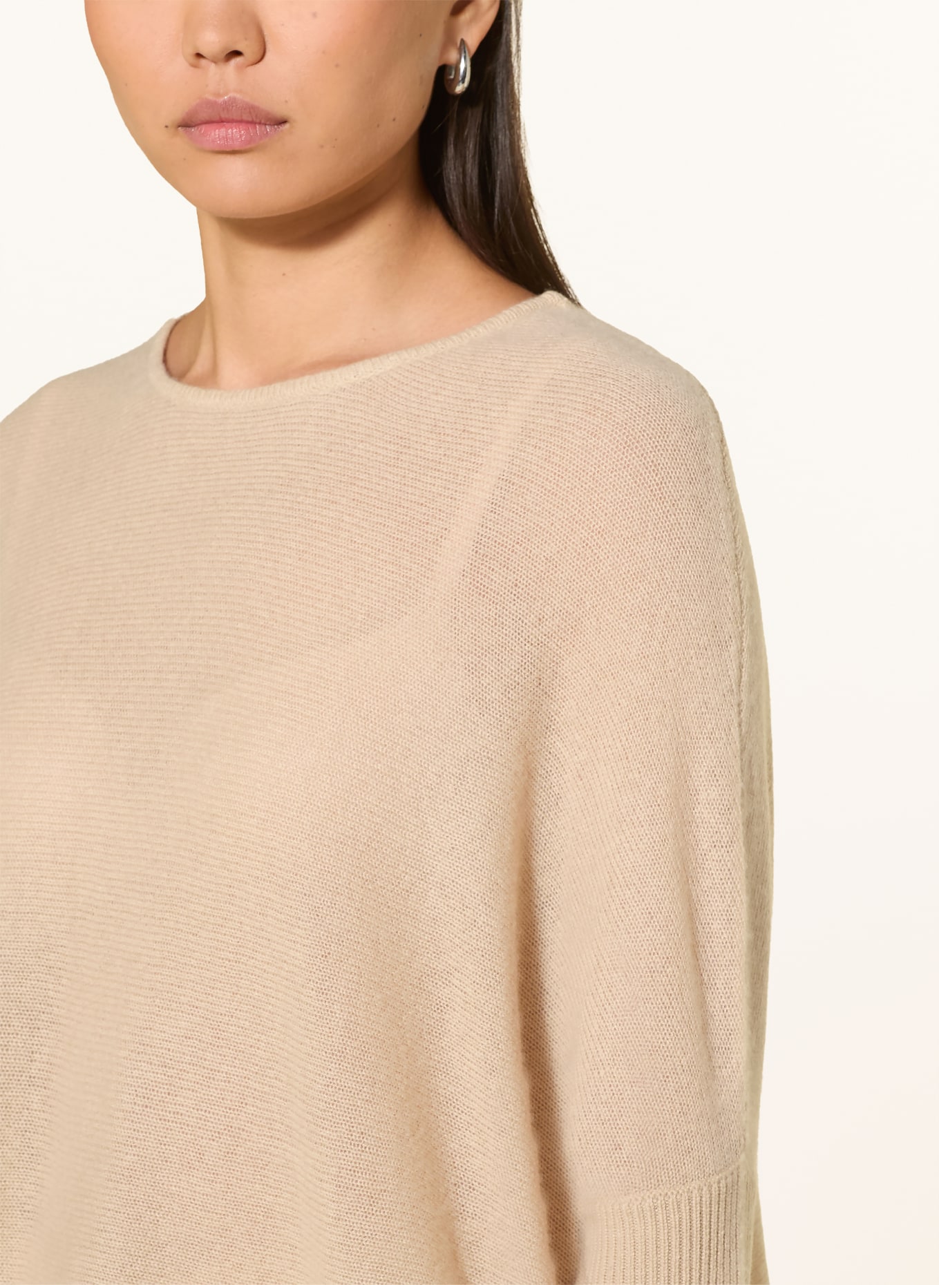 JOOP! Sweter z kaszmiru KATY z kamieniami ozdobnymi: CAMELOWY