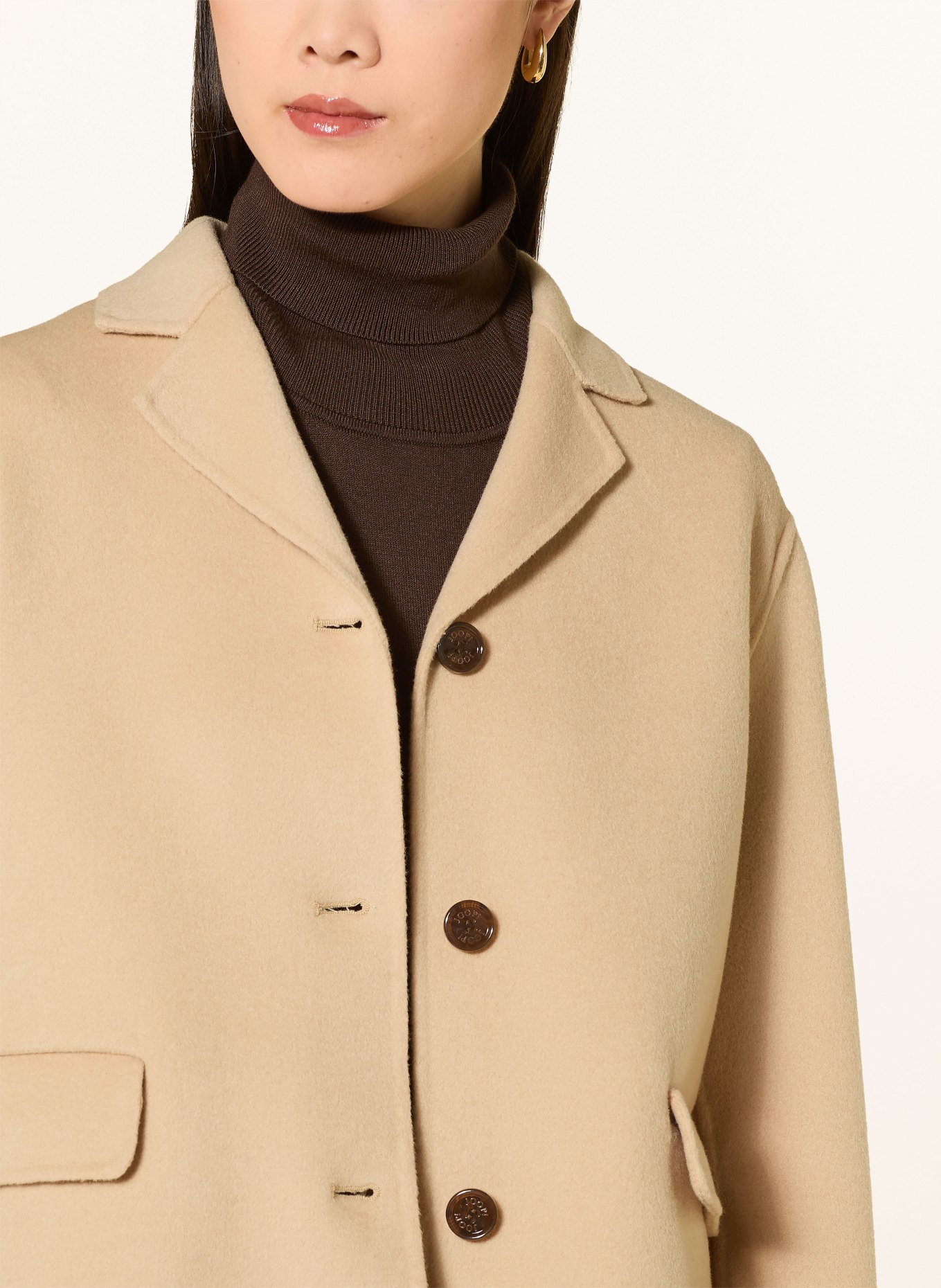 JOOP! Veste boxy JOSELYN: BEIGE