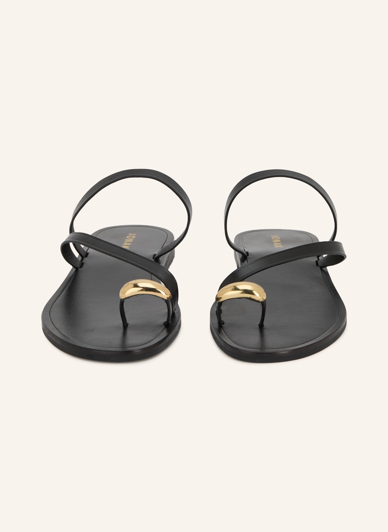 JONAK Teenslippers WIFE: ZWART