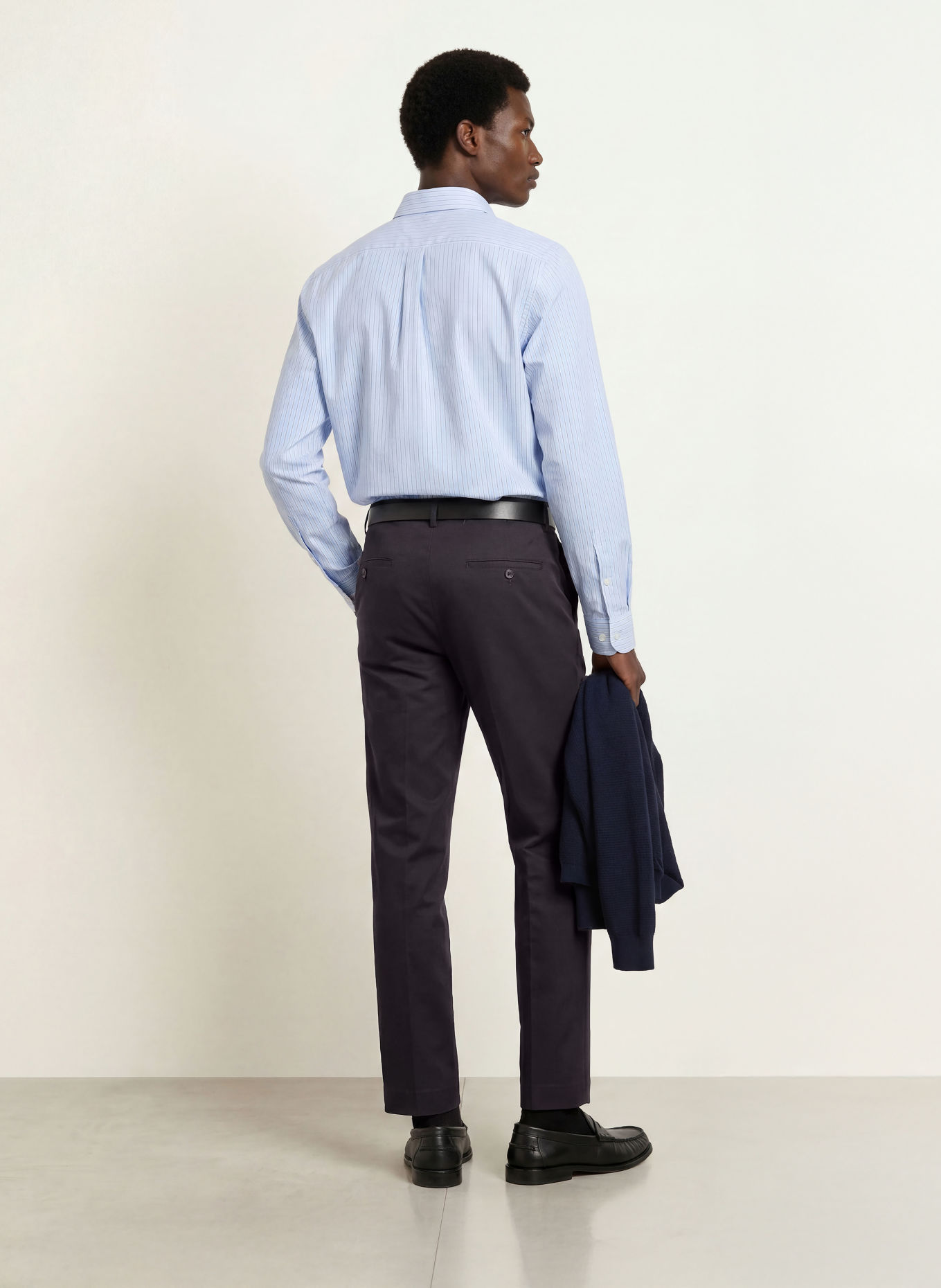 PAUL Slim-fit Chinos: DARK BLUE