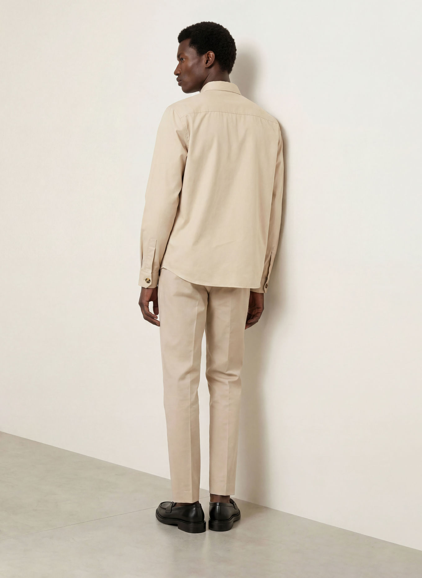 PAUL Hemd Comfort Fit: BEIGE