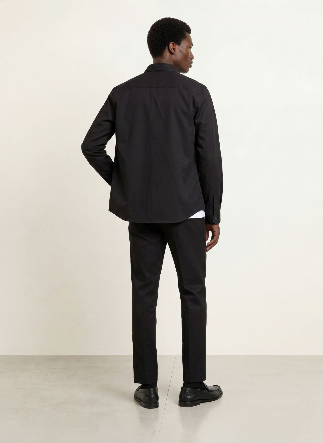 PAUL Hemd Comfort Fit: SCHWARZ