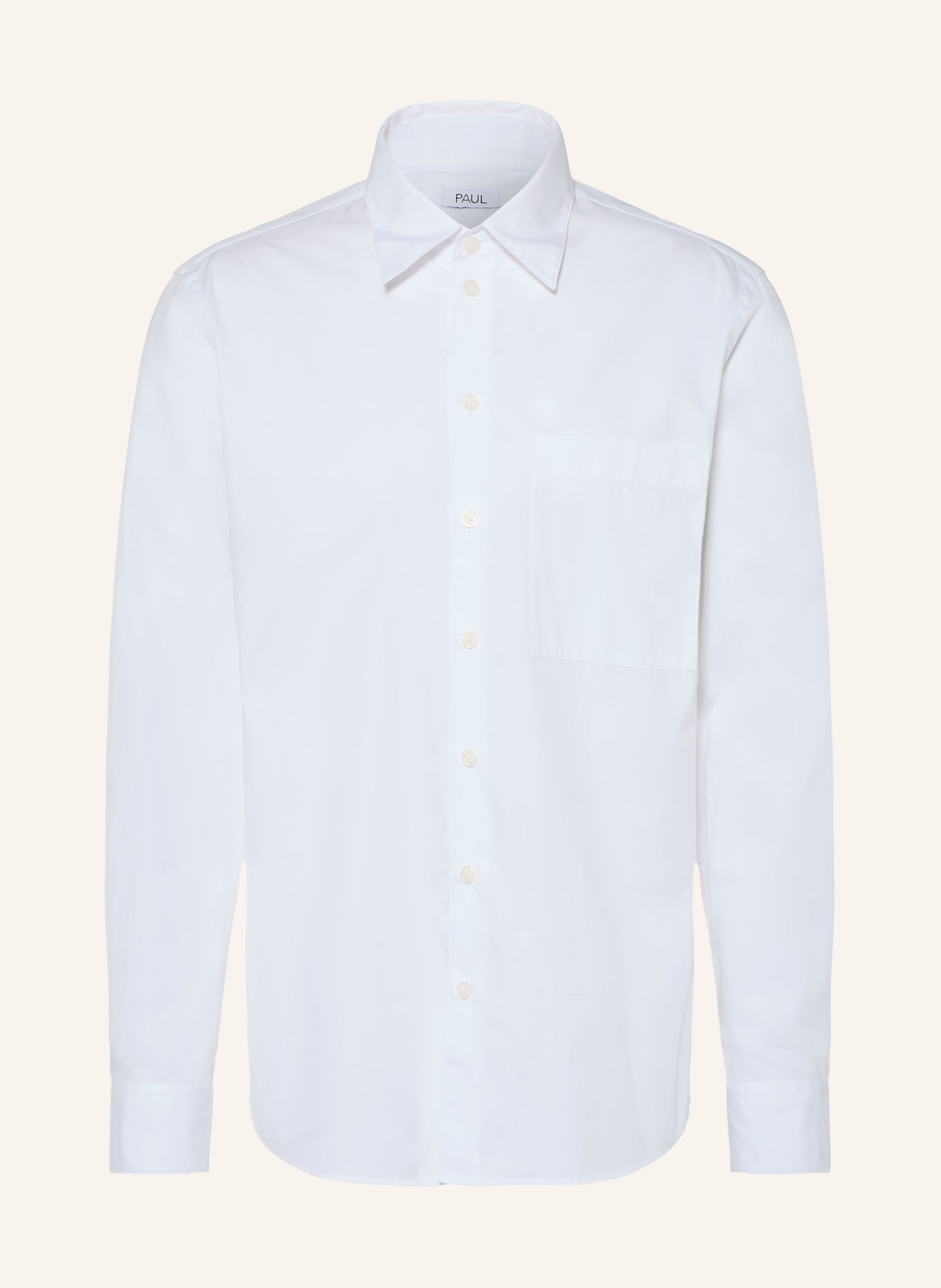 PAUL Comfort Fit Shirt: WHITE