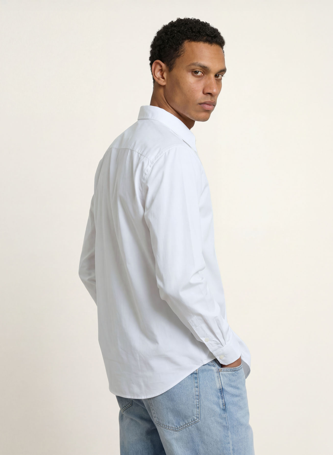 PAUL Comfort Fit Shirt: WHITE
