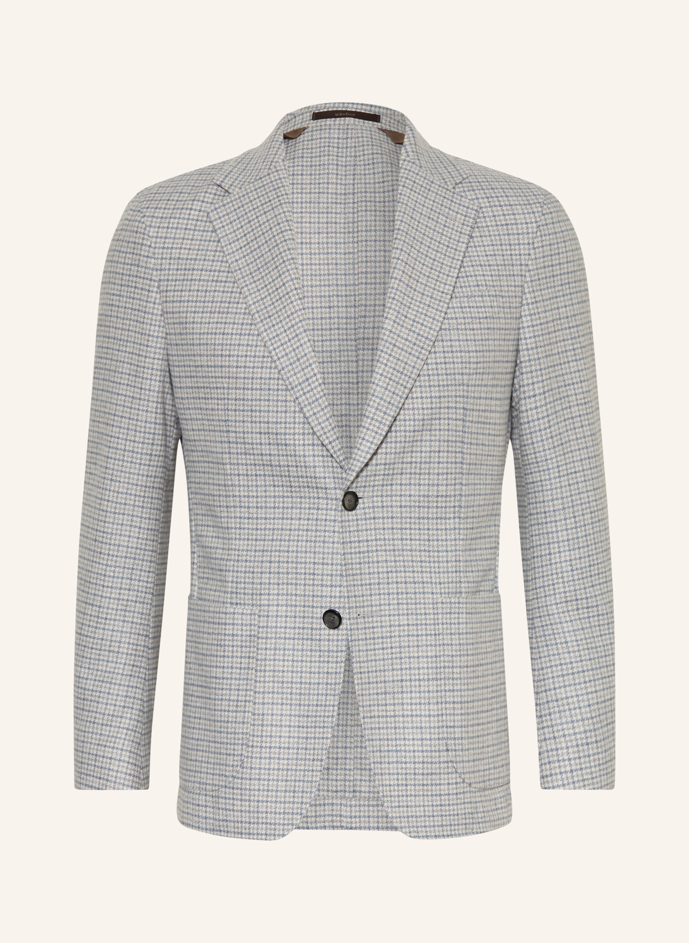 windsor. Sakko GIRO Shaped Fit: BLAUGRAU / GRAU / WEISS