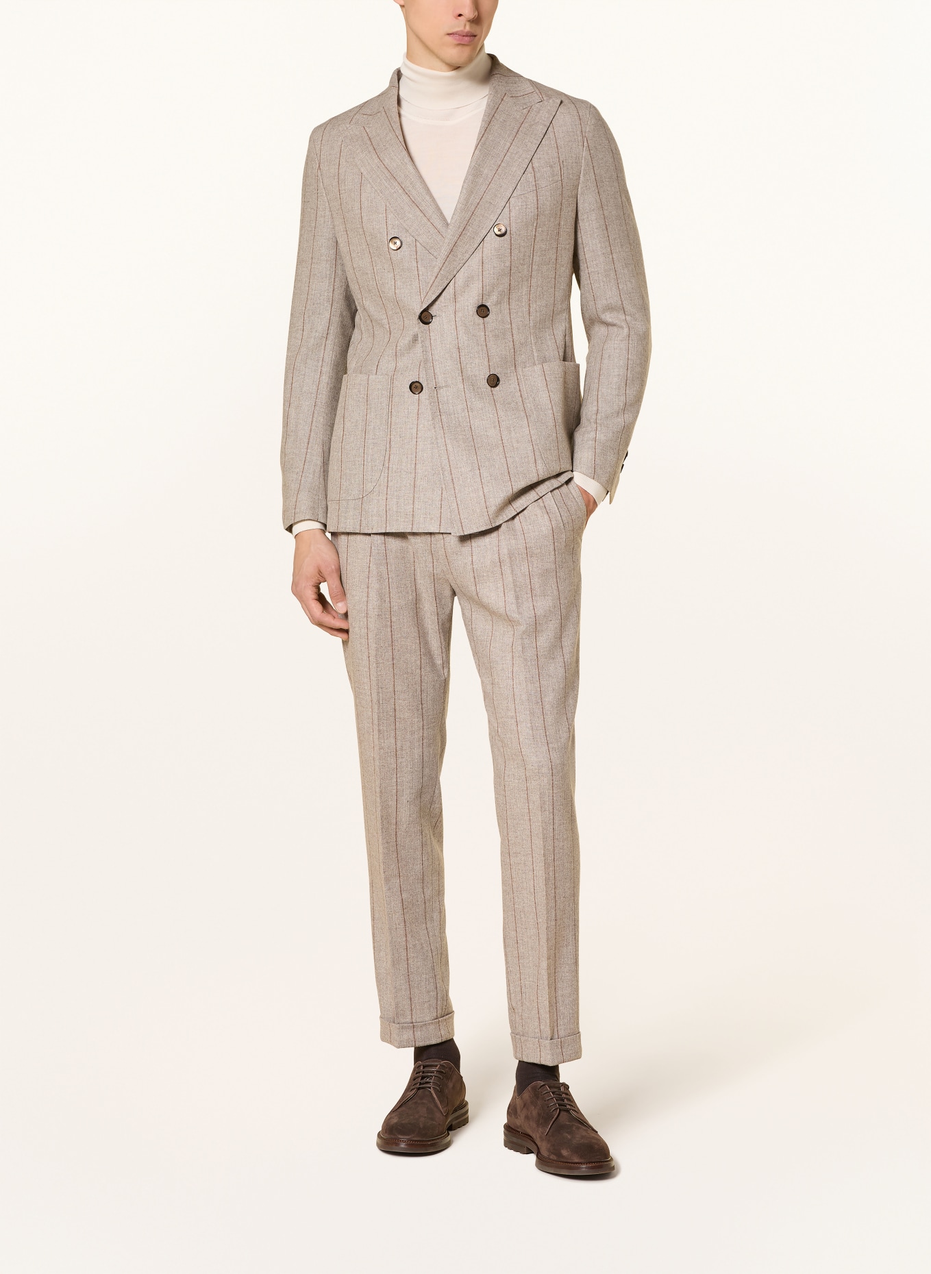 windsor. Anzughose SAPO Shaped Fit: 285 Open Beige 285