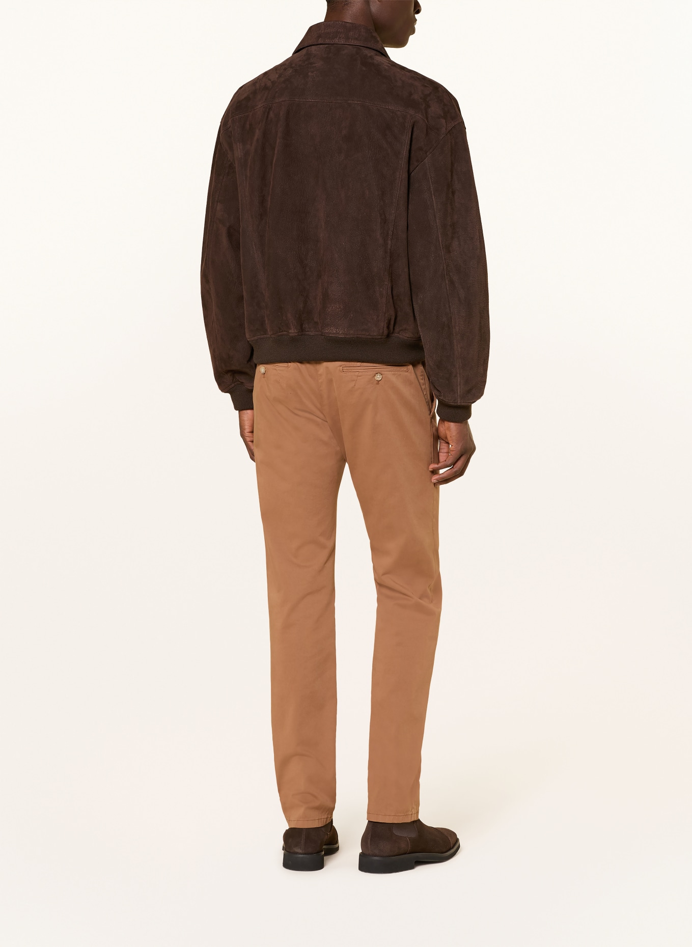 windsor. Chino CINO-D Slim Fit: BRAUN