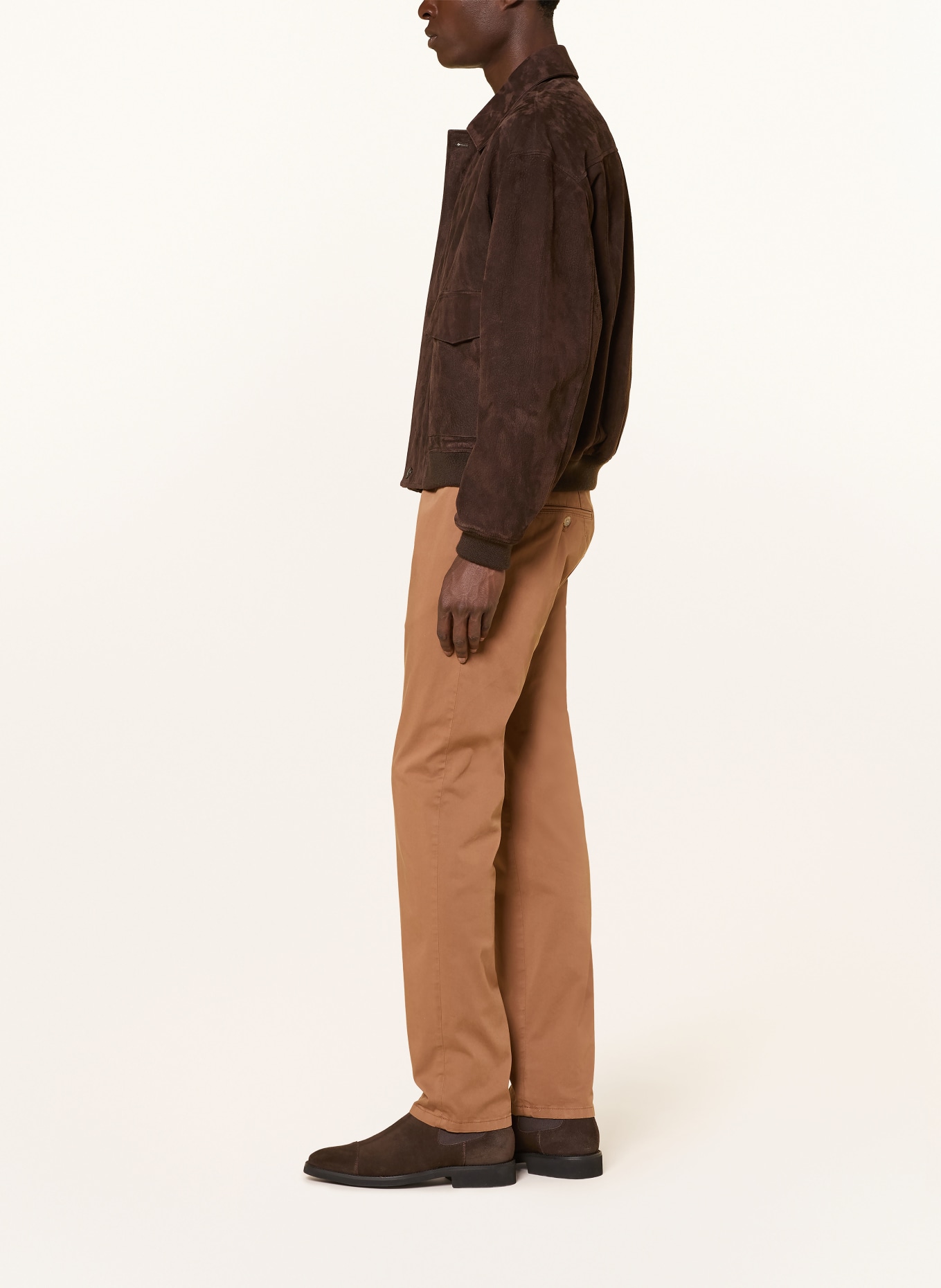 windsor. Chino CINO-D Slim Fit: BRAUN