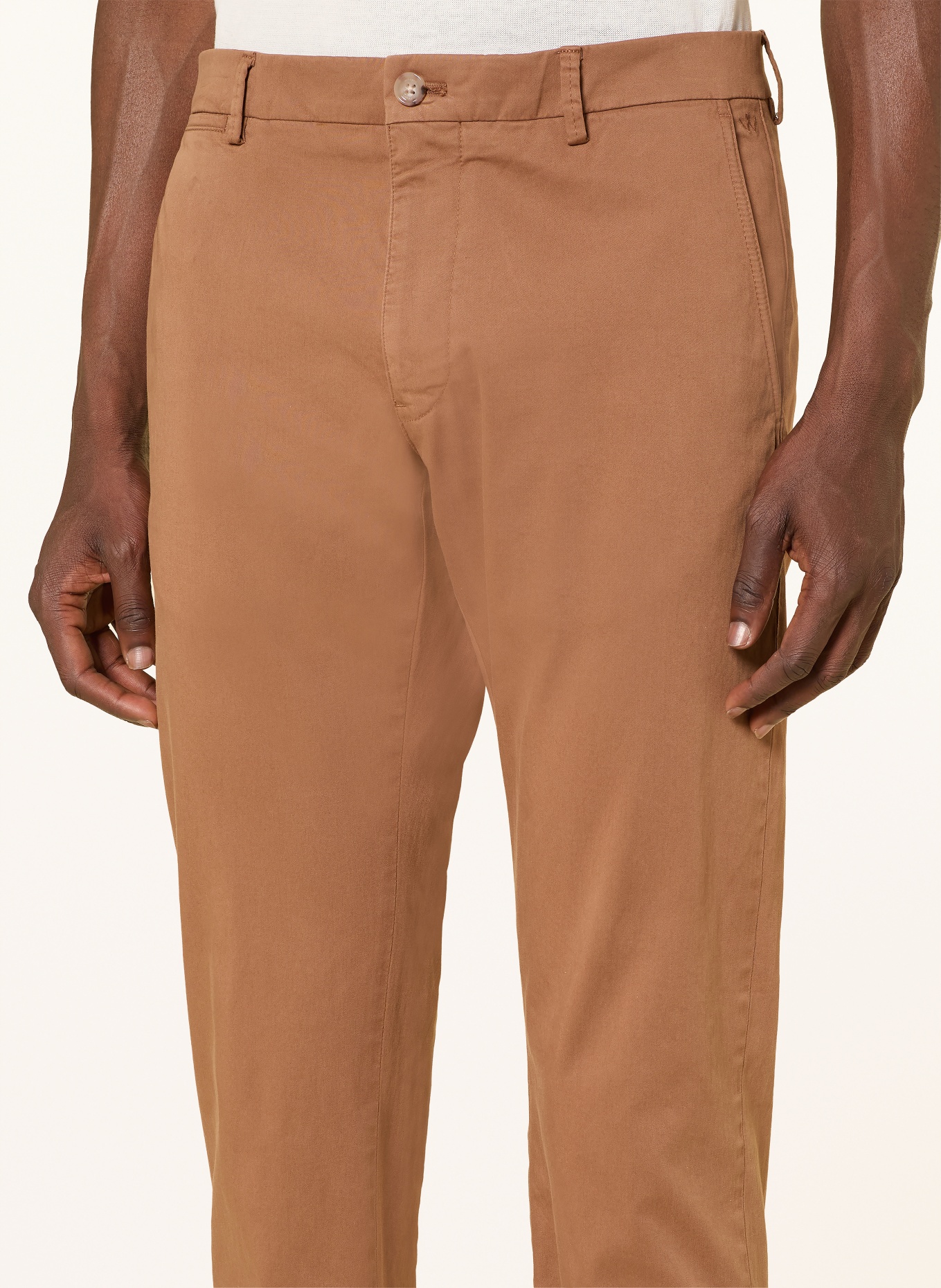 windsor. Chino CINO-D Slim Fit: BRAUN