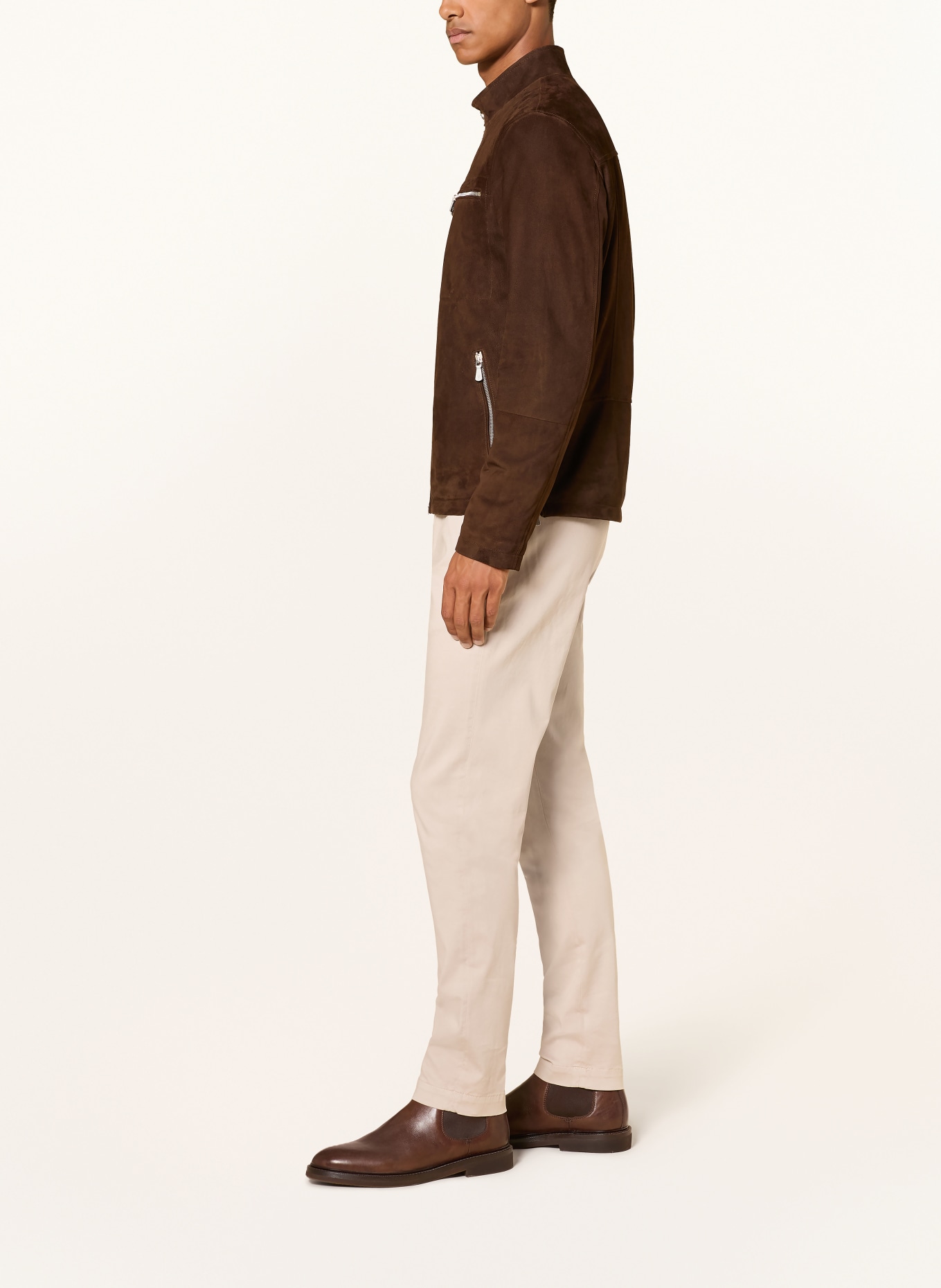 eleventy Chino Extra Slim Fit: BEIGE