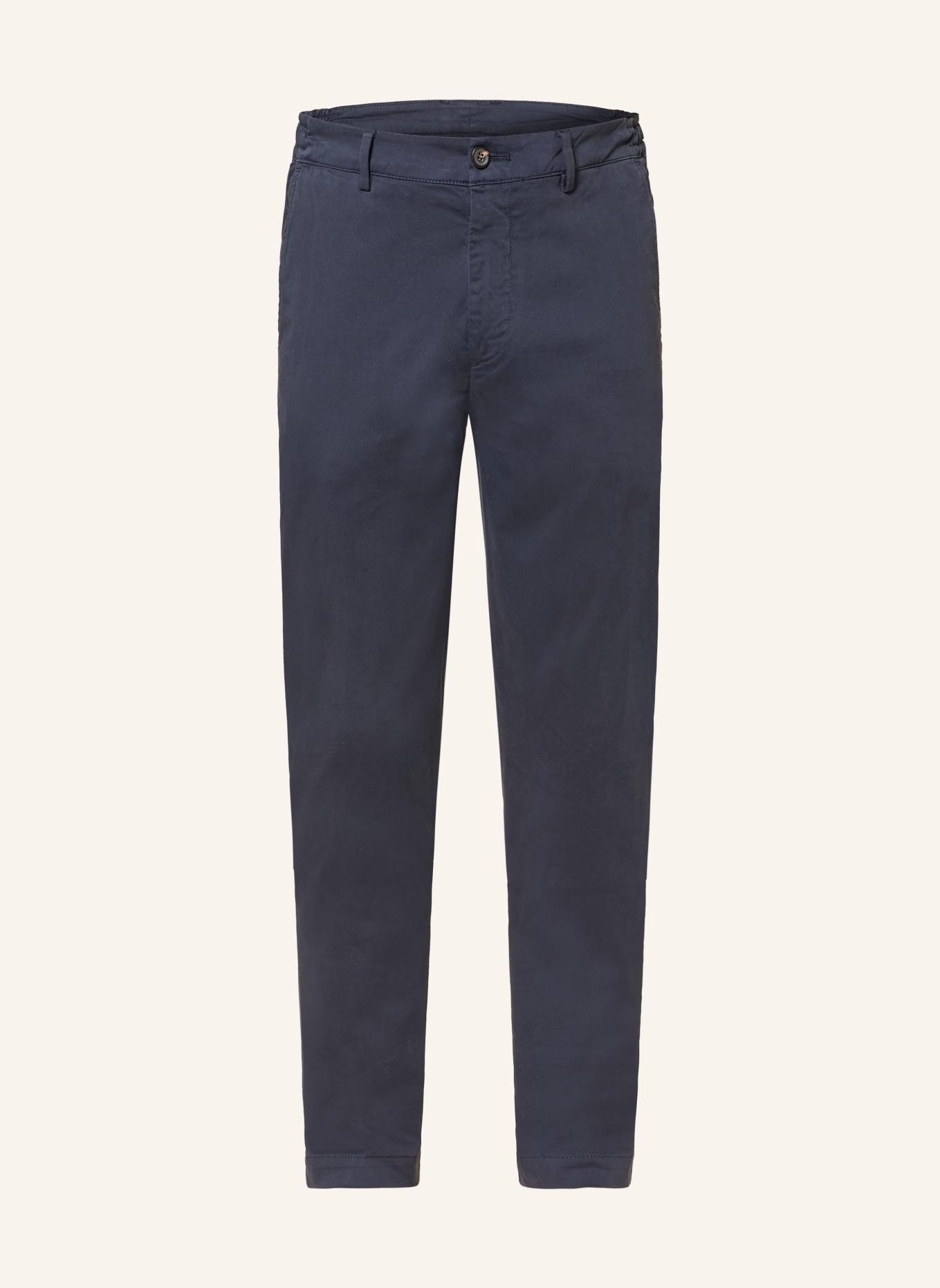 eleventy Chino Extra Slim Fit: DUNKELBLAU