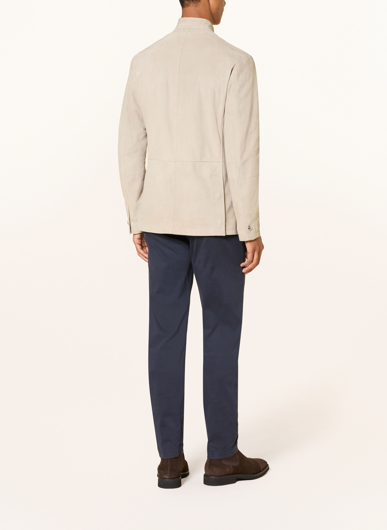 eleventy Chino Extra Slim Fit: DUNKELBLAU