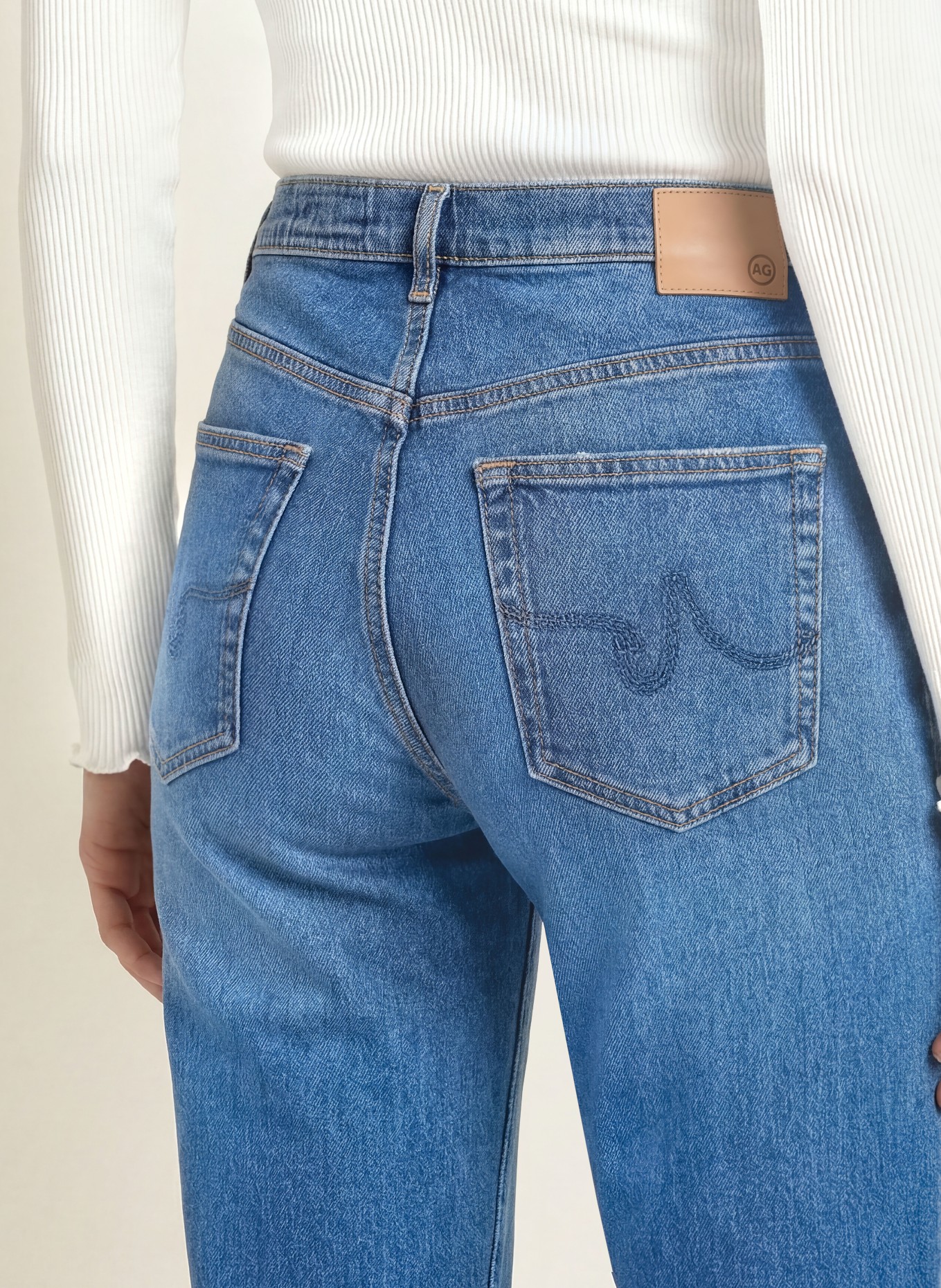 AG Jeans Proste dżinsy BRINLEY: SUEY SUEY