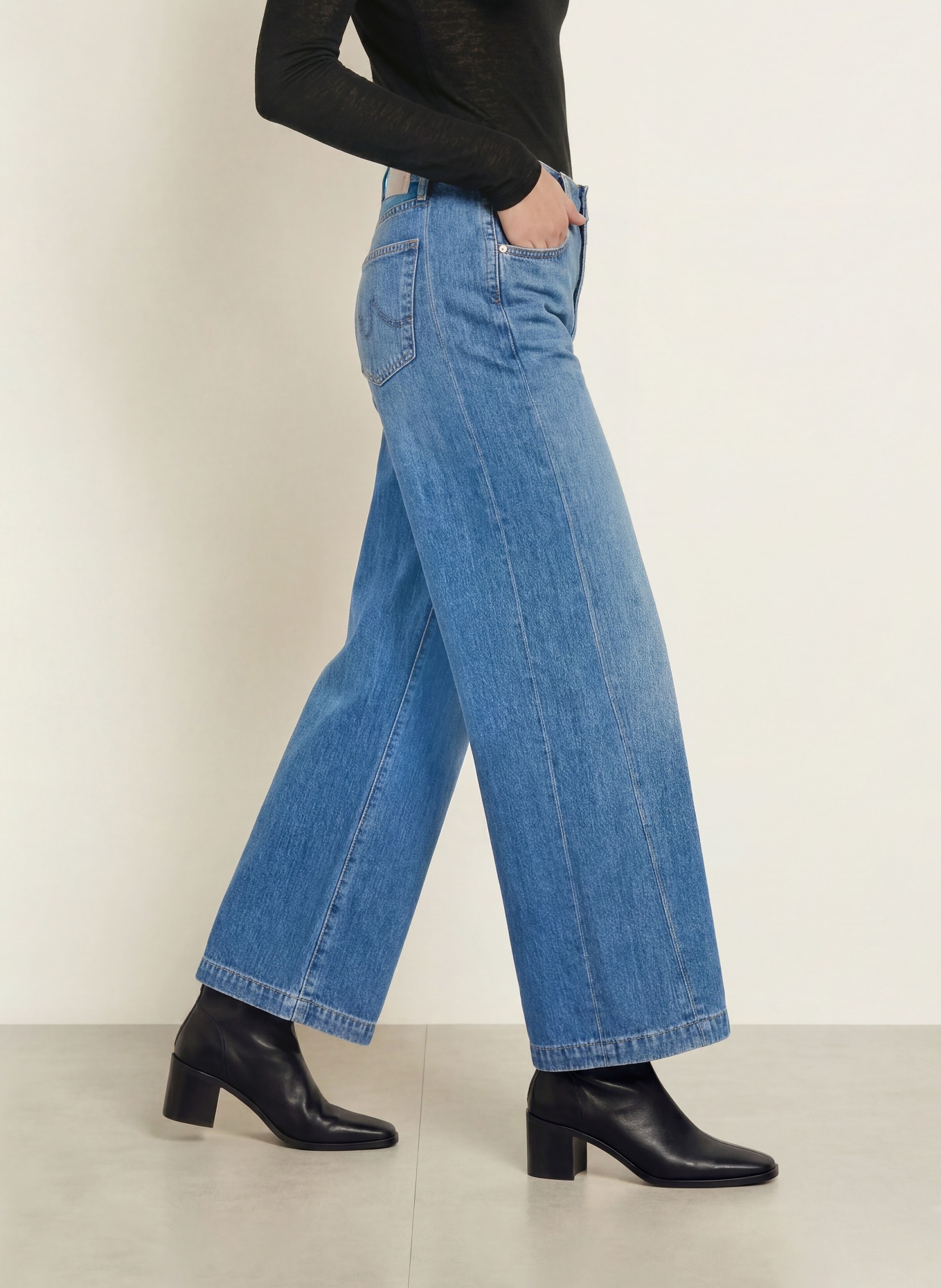 AG Jeans Jeansy typu barrel HATTIE: FLET FLEET
