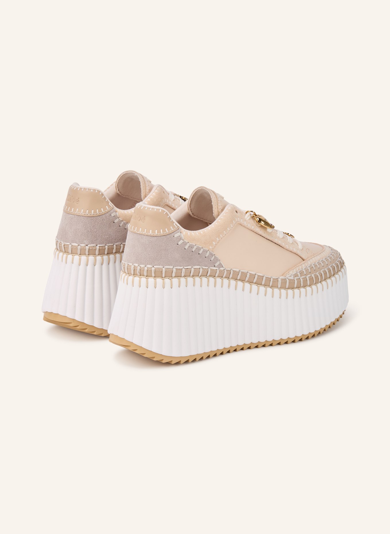 Chloé NAMA Sneakers: 092 Dove Grey