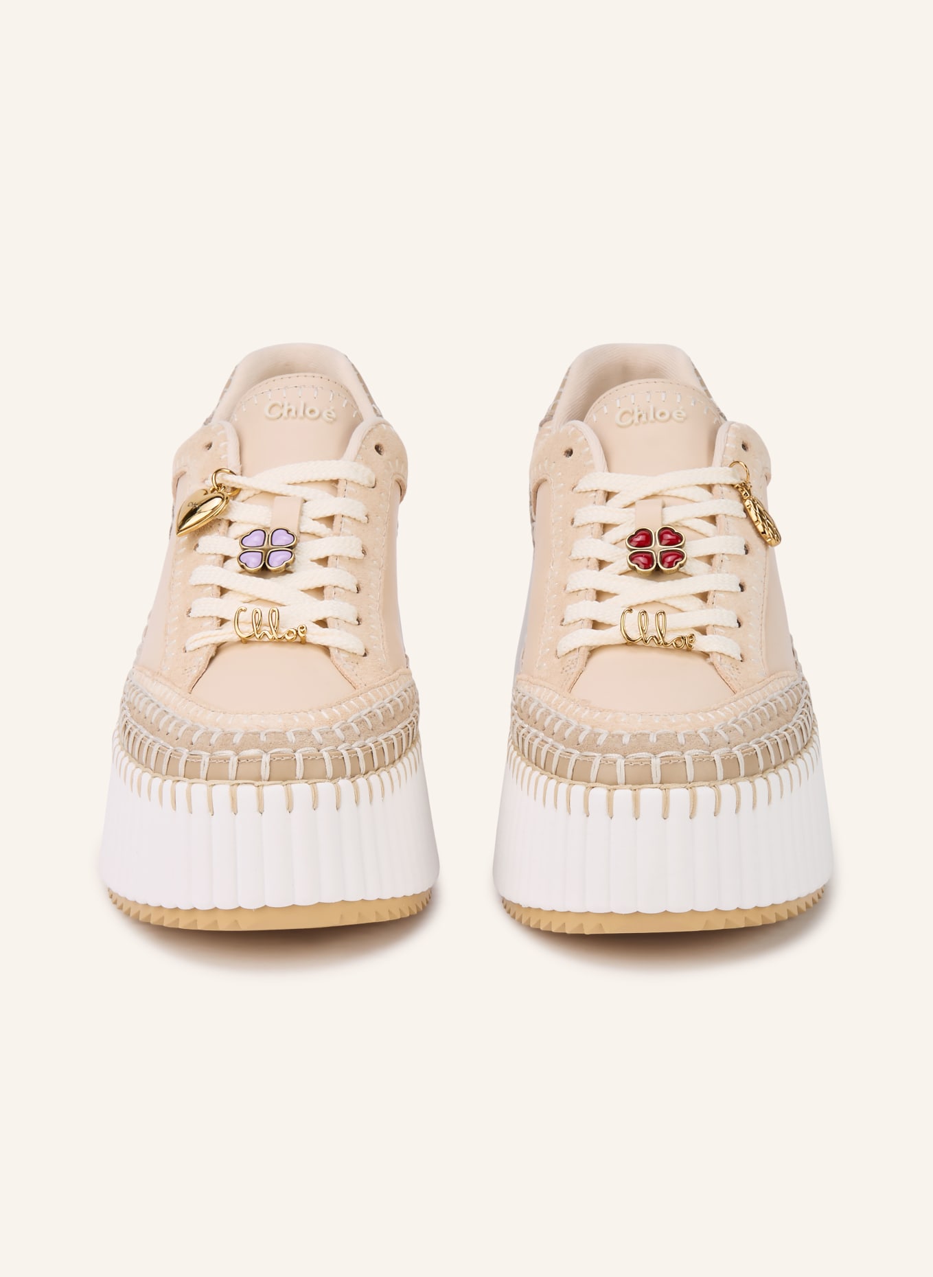 Chloé NAMA Sneakers: 092 Dove Grey