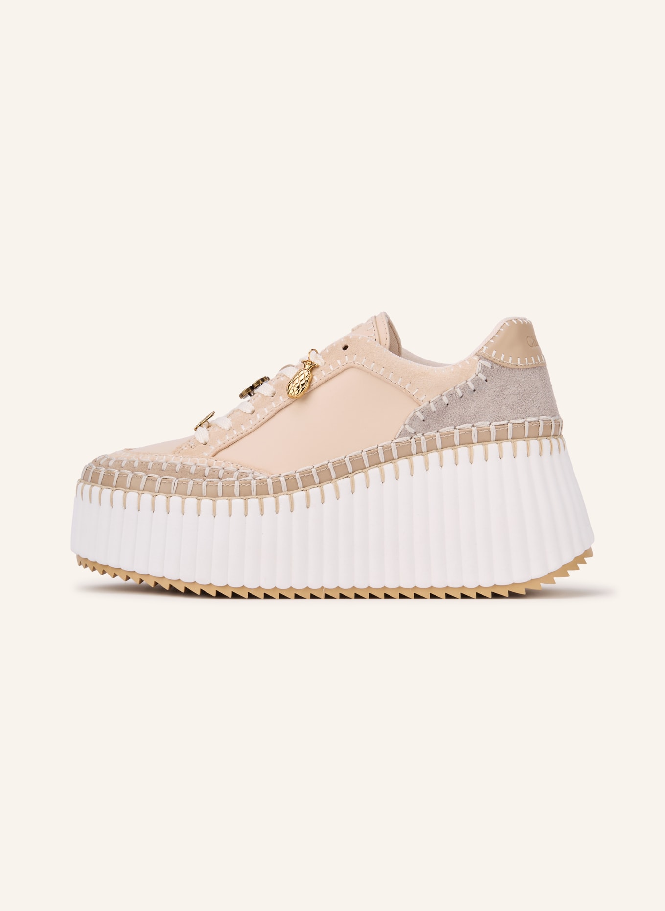 Chloé NAMA Sneakers: 092 Dove Grey