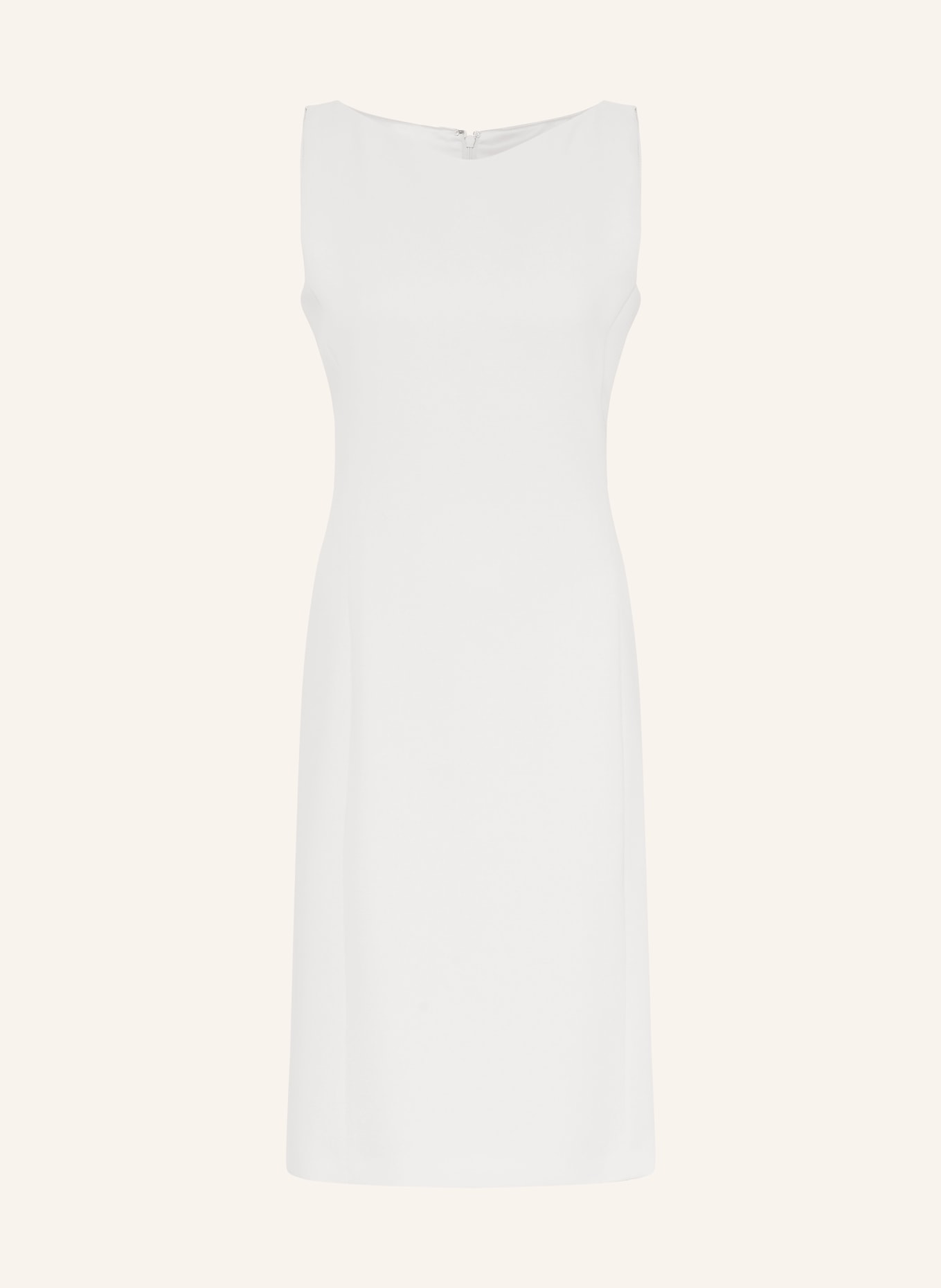 EMPORIO ARMANI Etuikleid aus Piqué: ECRU
