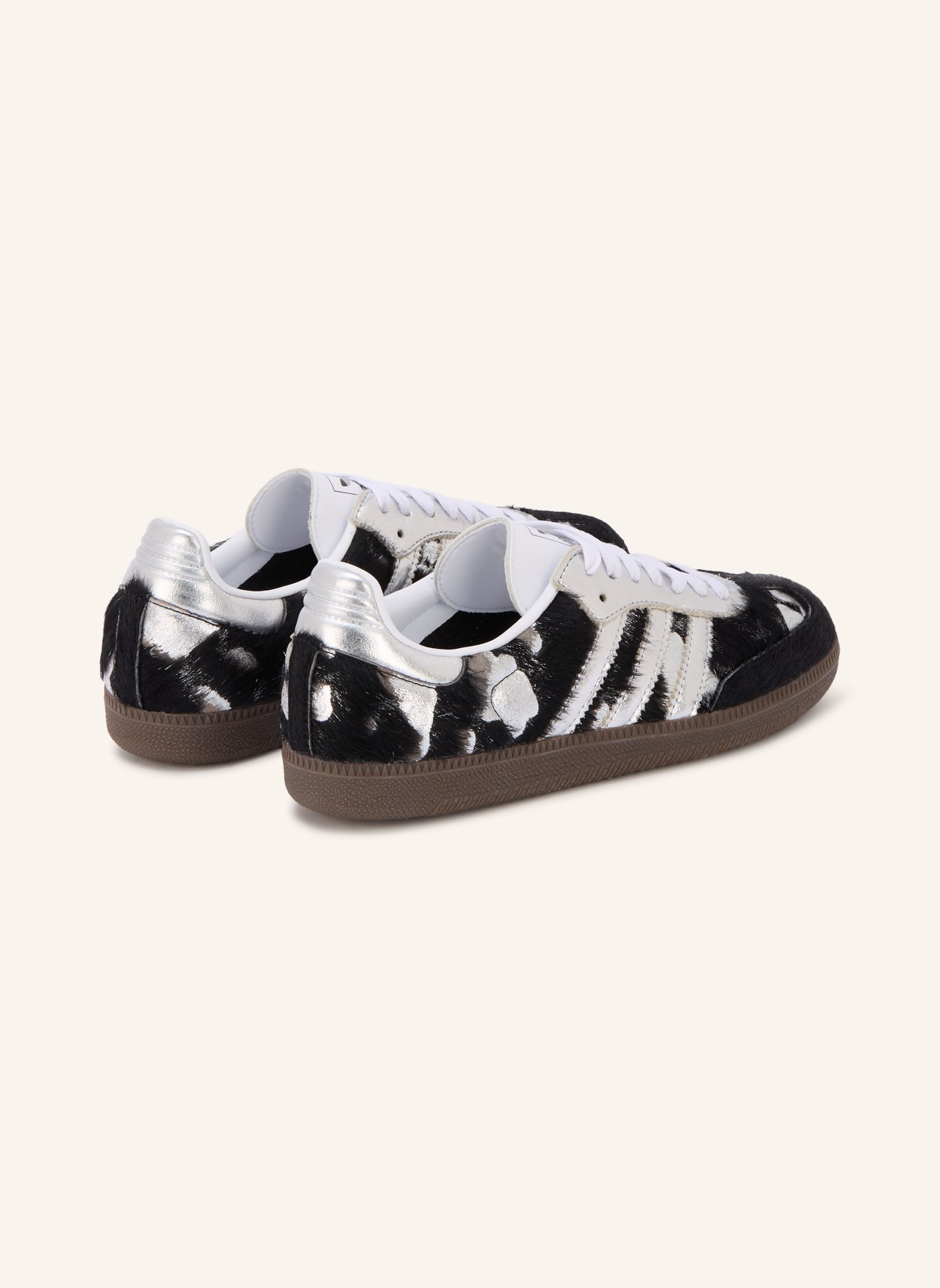 adidas Originals Sneaker SAMBA OG: SCHWARZ / SILBER / WEISS