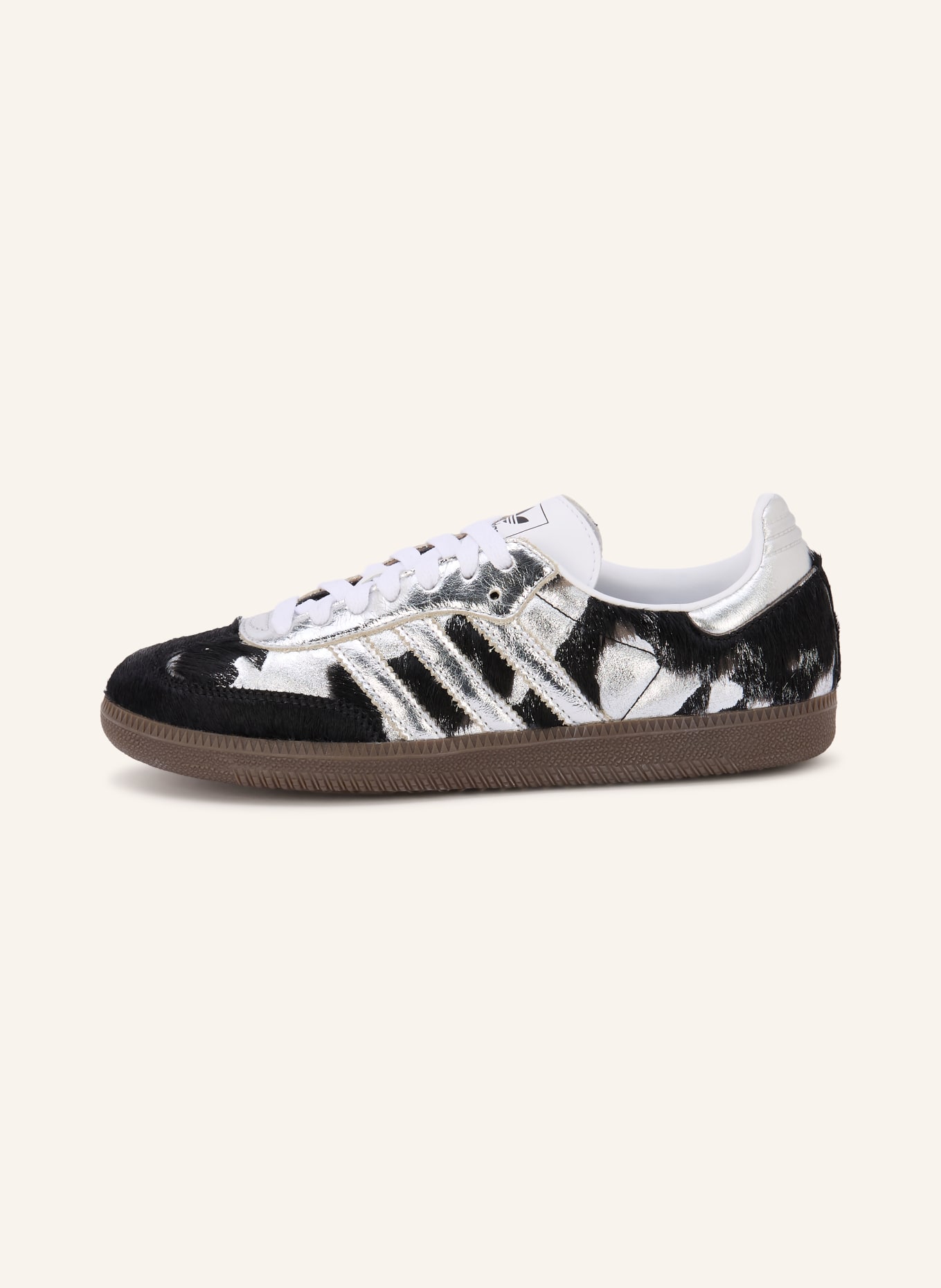 adidas Originals Sneaker SAMBA OG: SCHWARZ / SILBER / WEISS