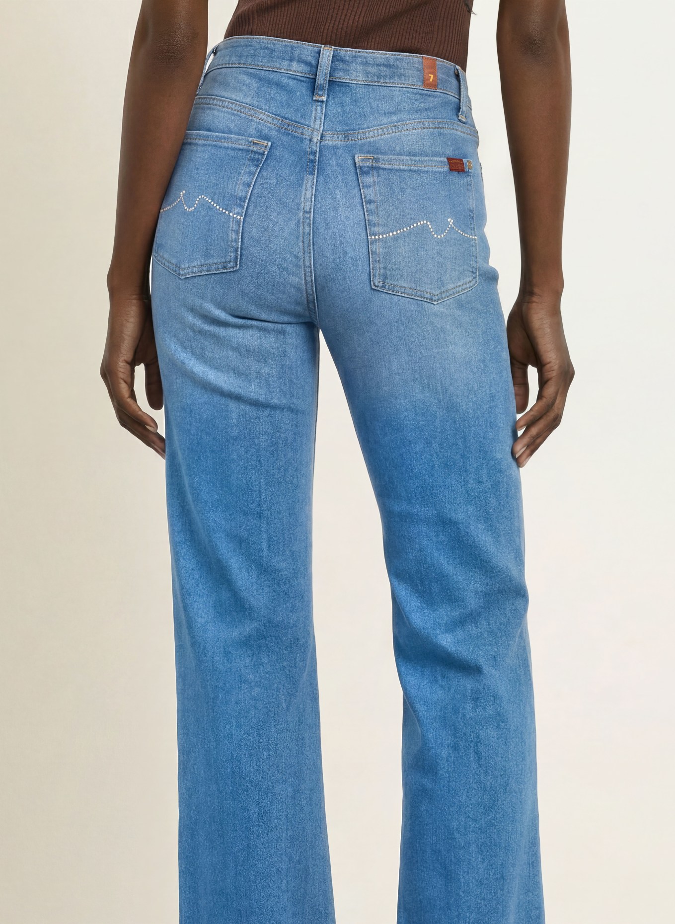 7 for all mankind Wide-Leg jeans MODERN DOJO SLIM ILLUSION: 3NY BLUEHAVEN