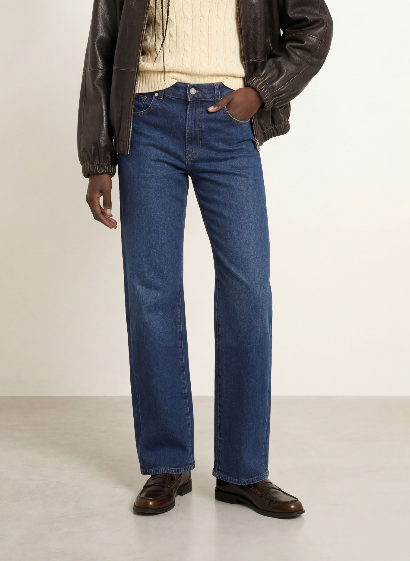 7 for all mankind Straight Jeans TESS: 3NH INDIGLOW