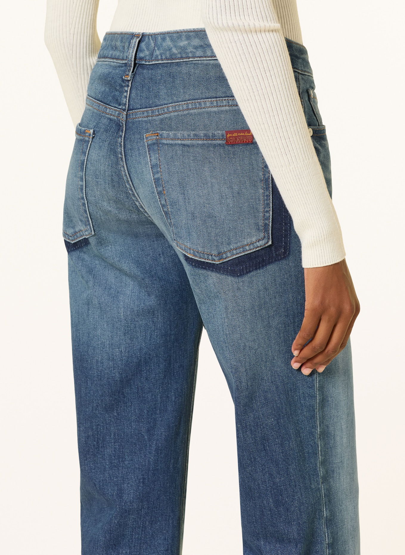 7 for all mankind Straight jeans CALIE: 3NG BLUE CORE
