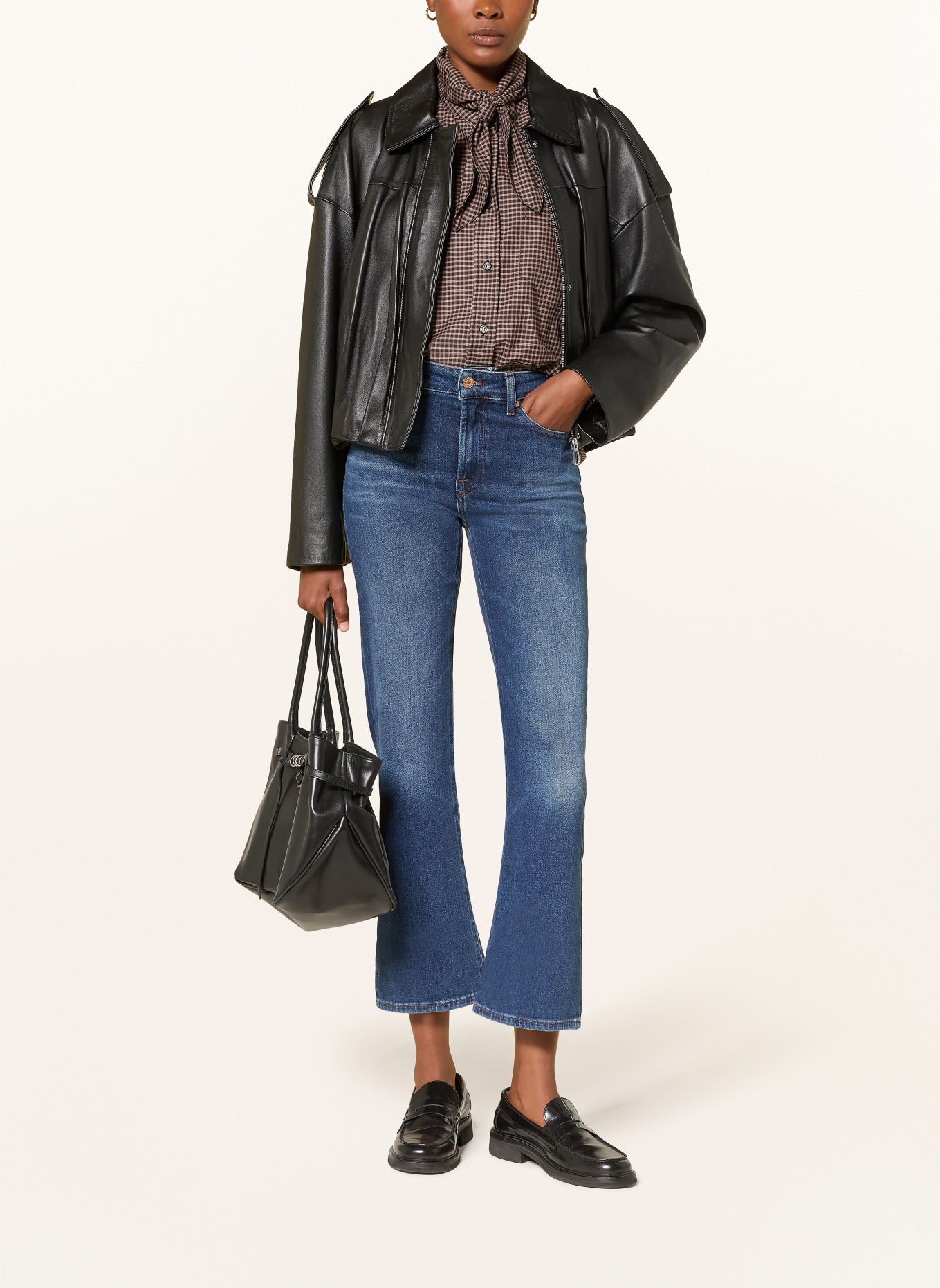 7 for all mankind Cropped Jeans CROPPED BOOT: 3O1 CURRENT