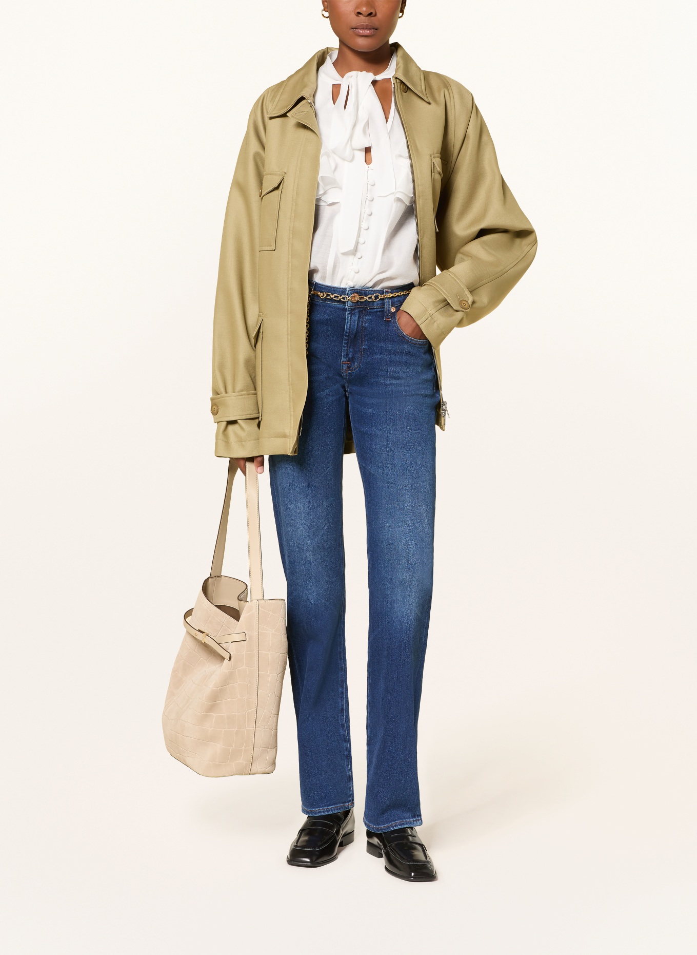7 for all mankind Straight Jeans THE SLIM: 3O1 CURRENT