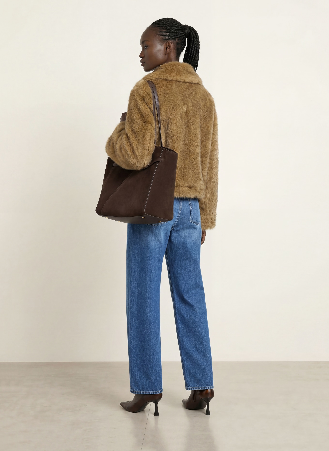 7 for all mankind Barrel Jeans BONNIE CURVILINEAR: 3NW DARKWIND