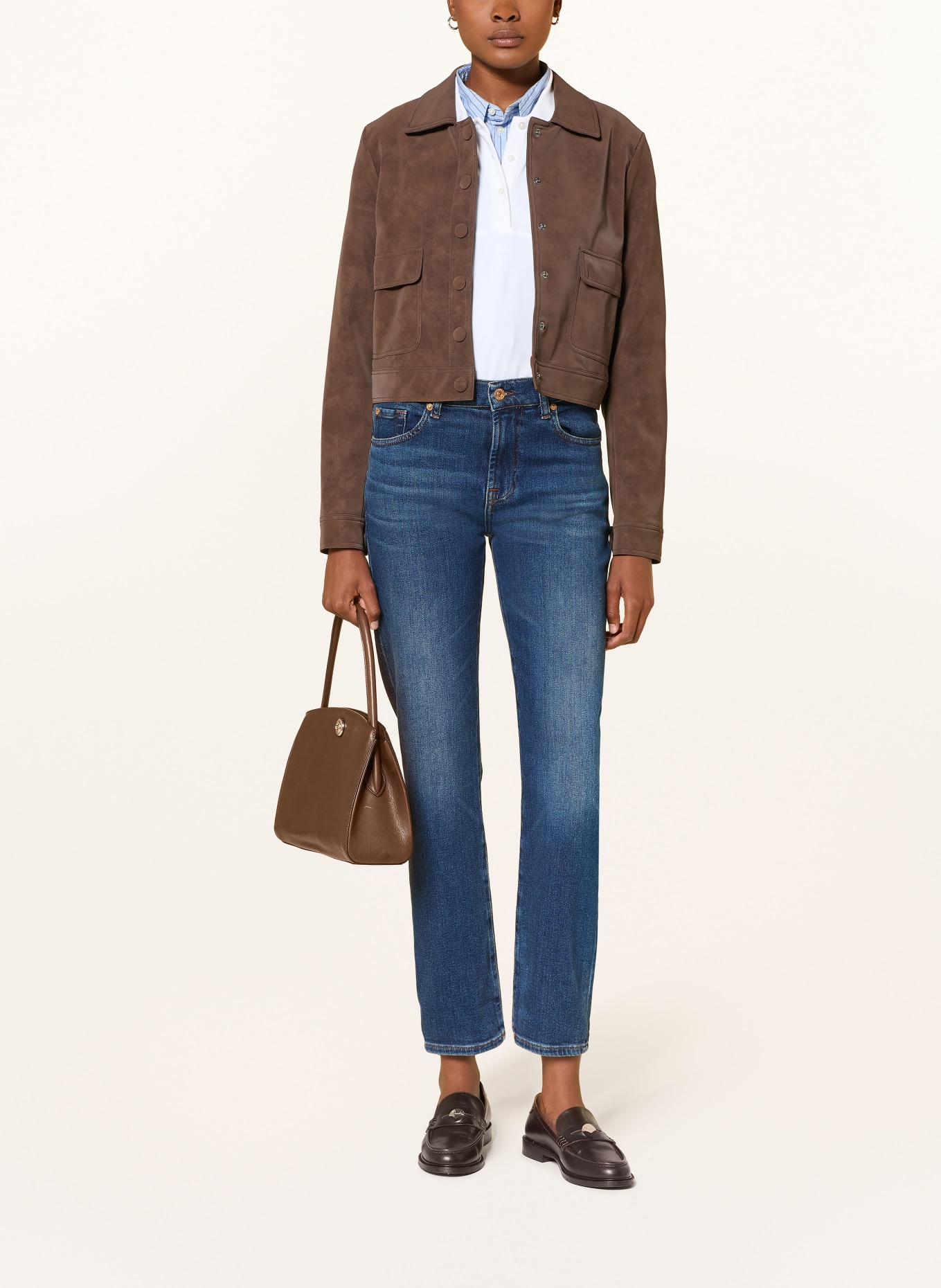 7 for all mankind Jean skinny RELAXED SKINNY: 3O1 CURRENT