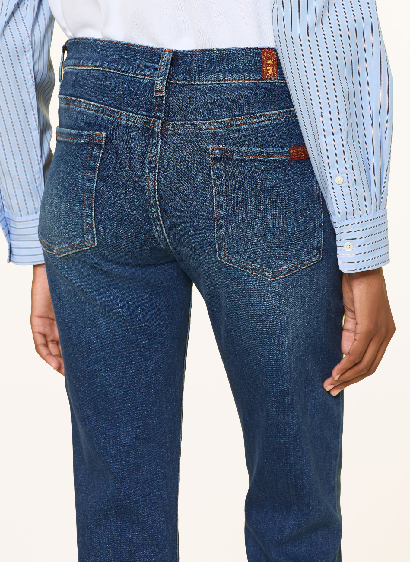 7 for all mankind Jean skinny RELAXED SKINNY: 3O1 CURRENT