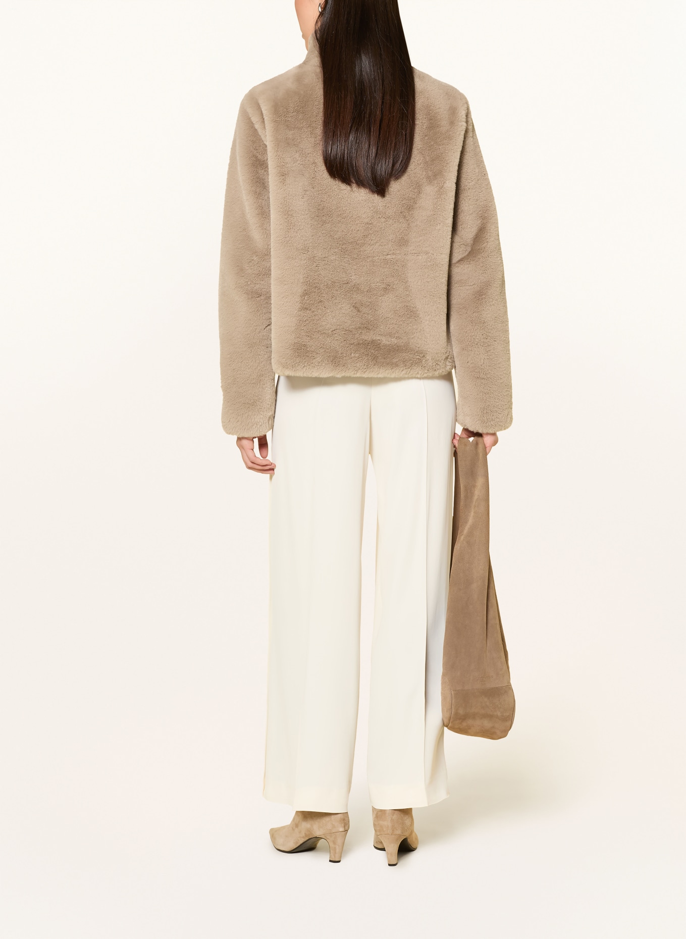 RINO & PELLE Kunstbontjas: TAUPE