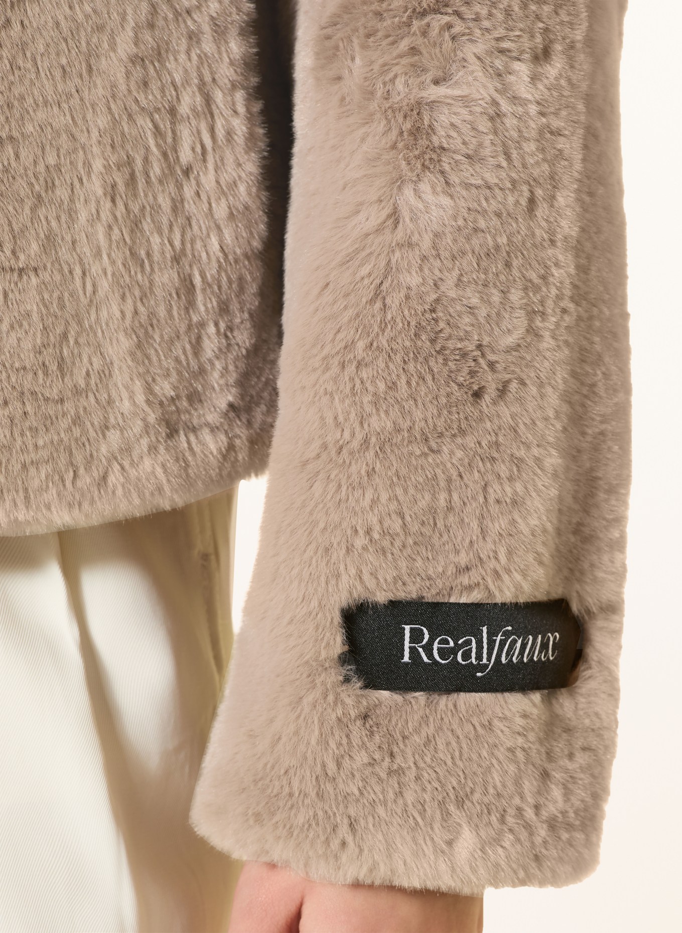 RINO & PELLE Kunstbontjas: TAUPE