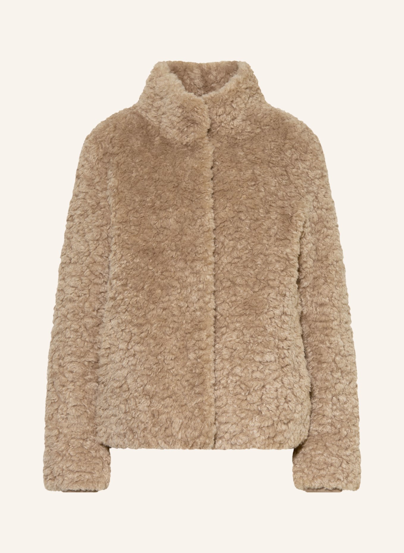 RINO & PELLE Jas van teddybont: TAUPE