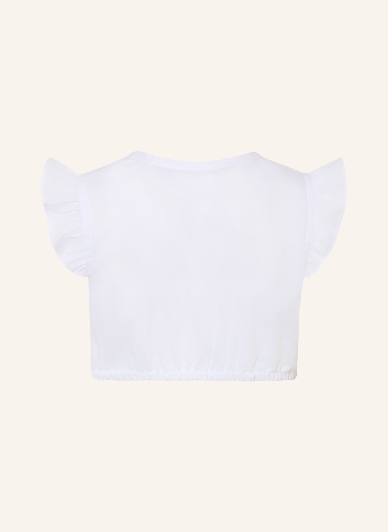 Johann & Johanna Dirndl blouse: WHITE