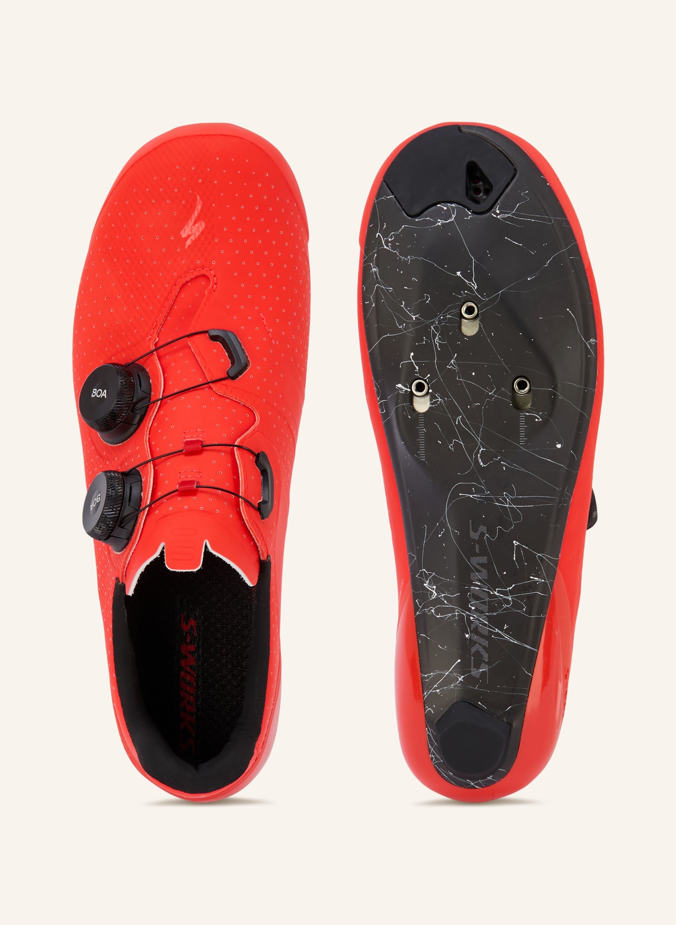 SPECIALIZED Chaussures de vélo de route S-WORKS TORCH: ROUGE / NOIR