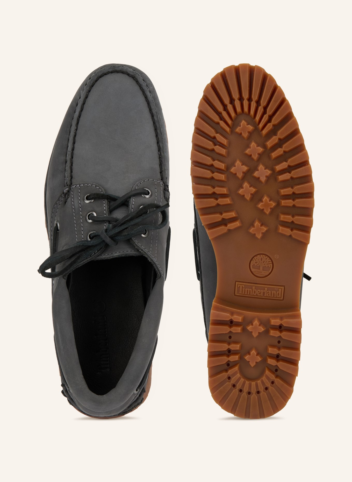 Timberland Boat shoes: GRAY / BLACK