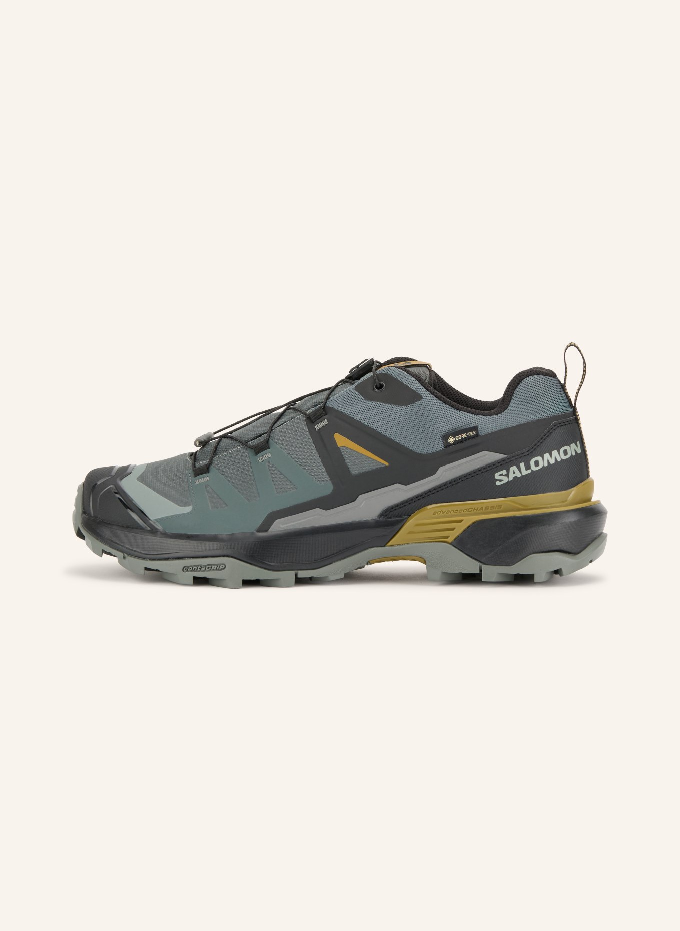 SALOMON Chaussures de randonnée X ULTRA 360 GTX: OLIVE / GRIS / NOIR