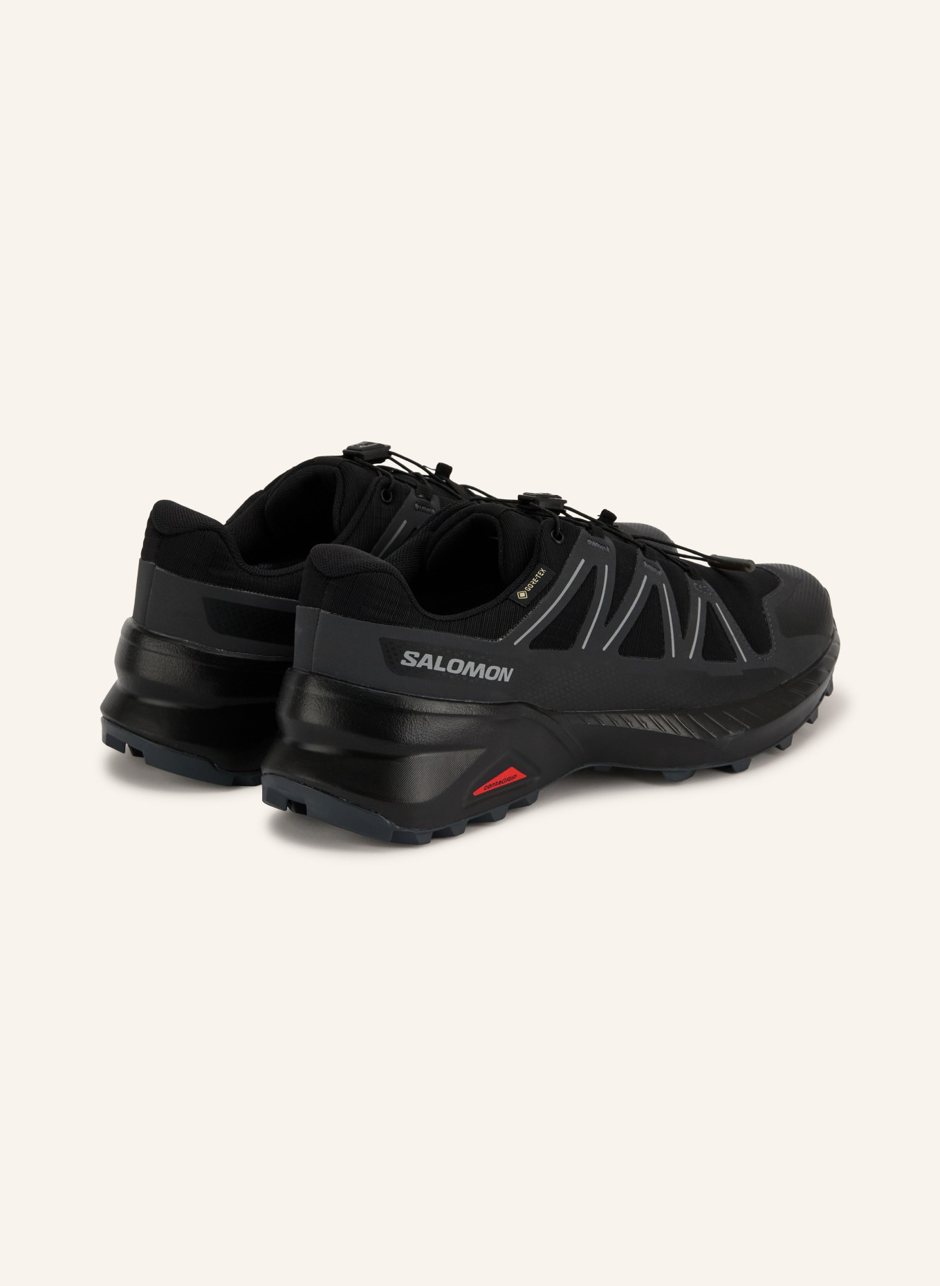 SALOMON Buty do biegania w terenie SPEEDCROSS PEAK GTX: CZARNY / SZARY