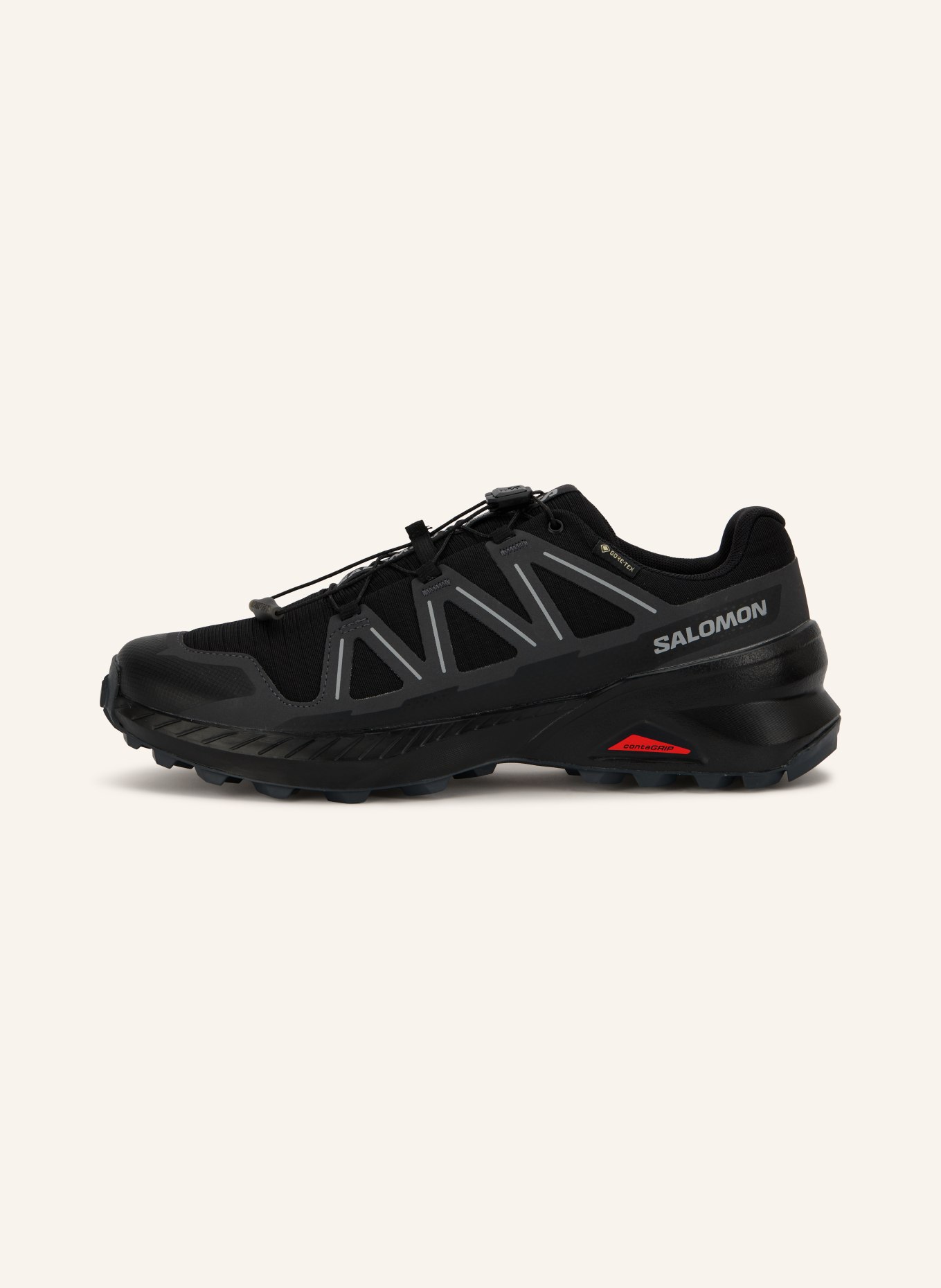 SALOMON Buty do biegania w terenie SPEEDCROSS PEAK GTX: CZARNY / SZARY
