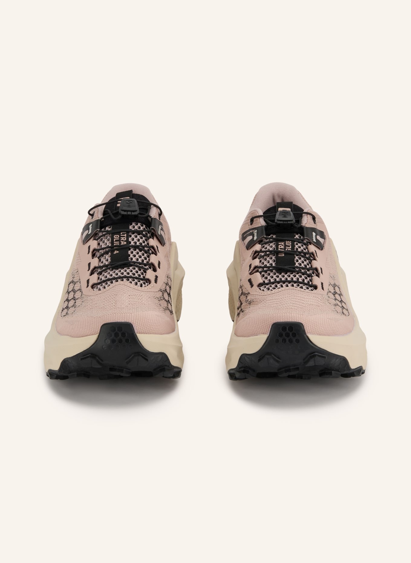 SALOMON ULTRA GLIDE 4 Trail running shoes: LIGHT PINK / BLACK